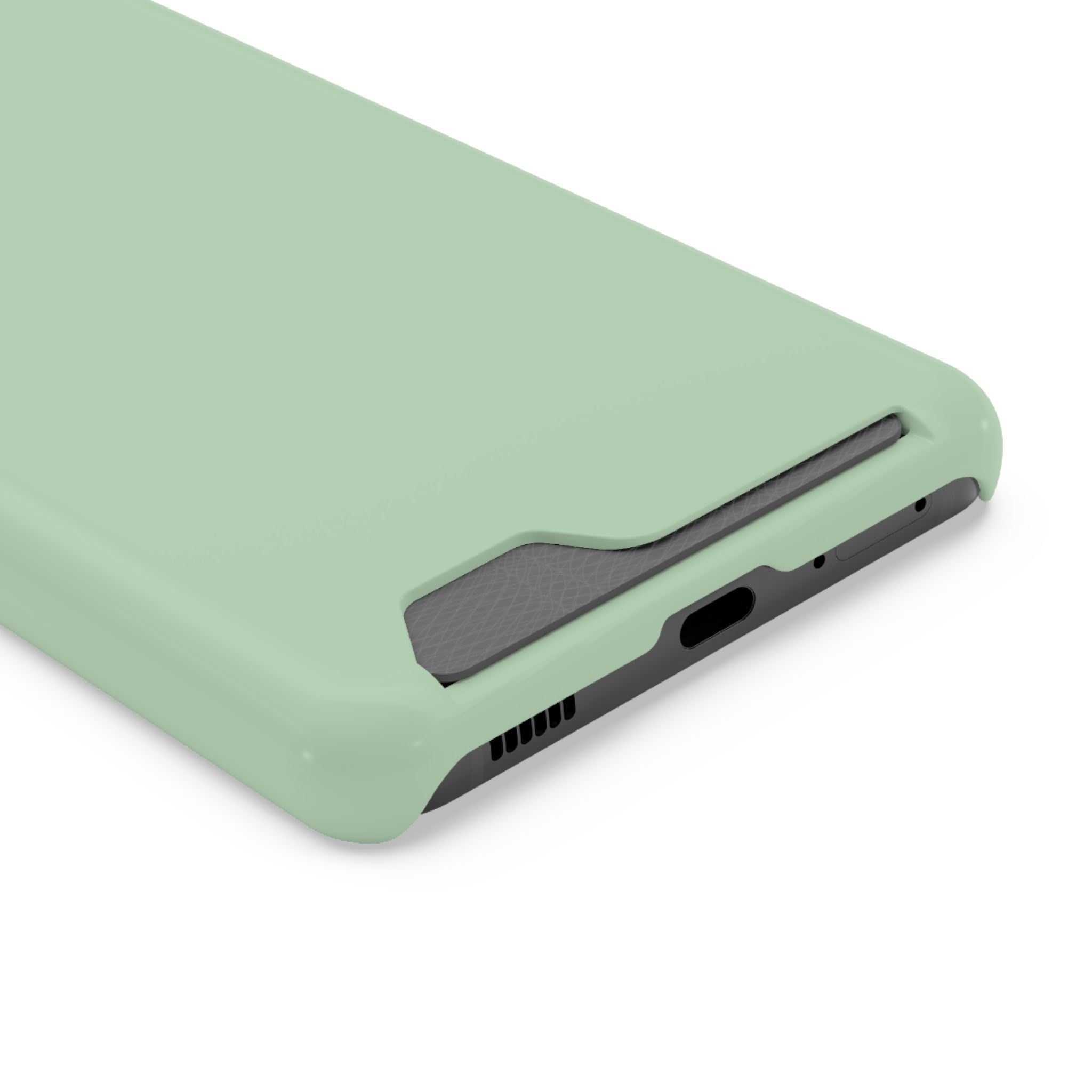 Mint Card-Holder Phone Case