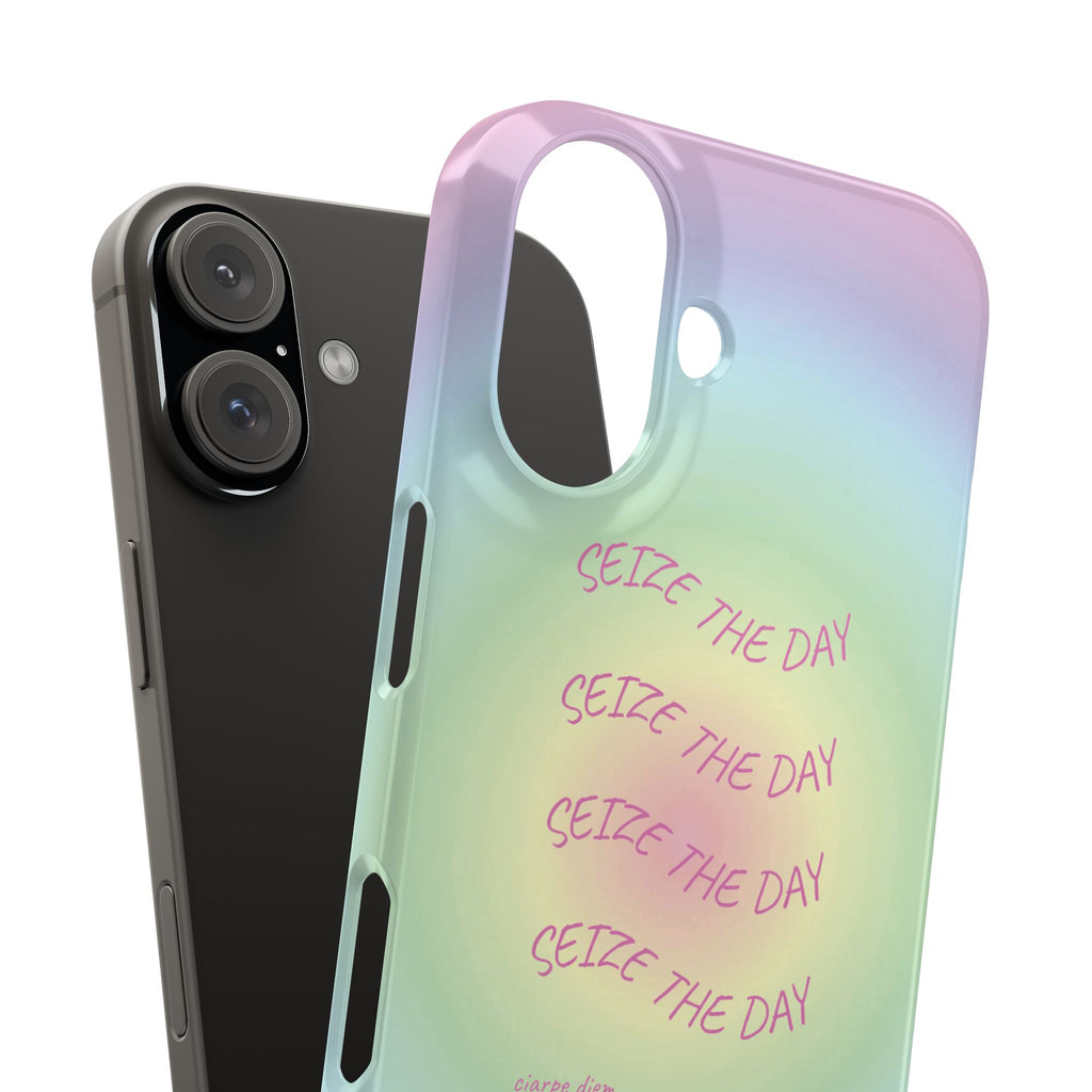 Carpe Diem Bermuda Halo Gradient Snap Phone Case