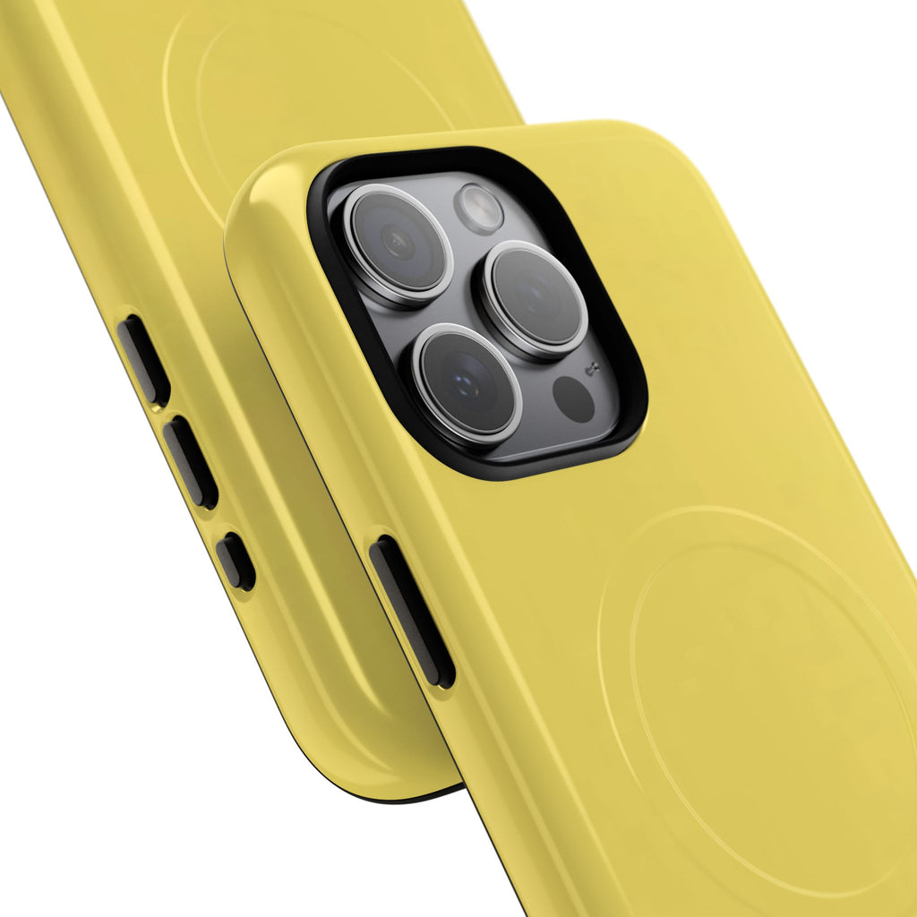 Yellow MagSafe Protective Phone Case