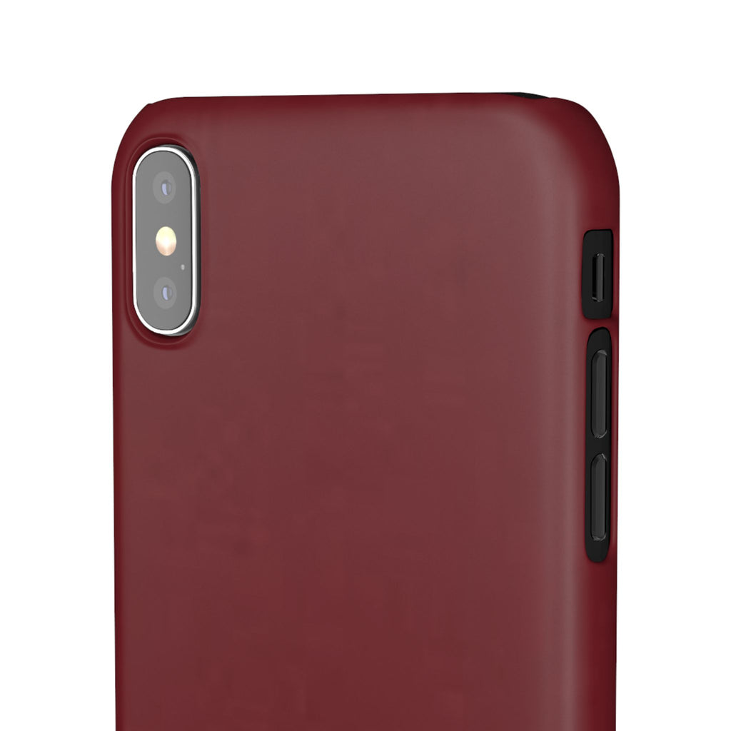 Dark Cherry Snap Phone Case