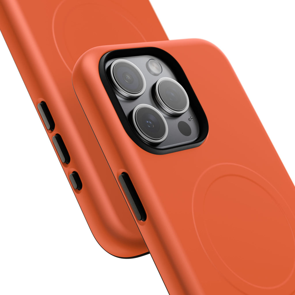 Orange MagSafe Protective Phone Case