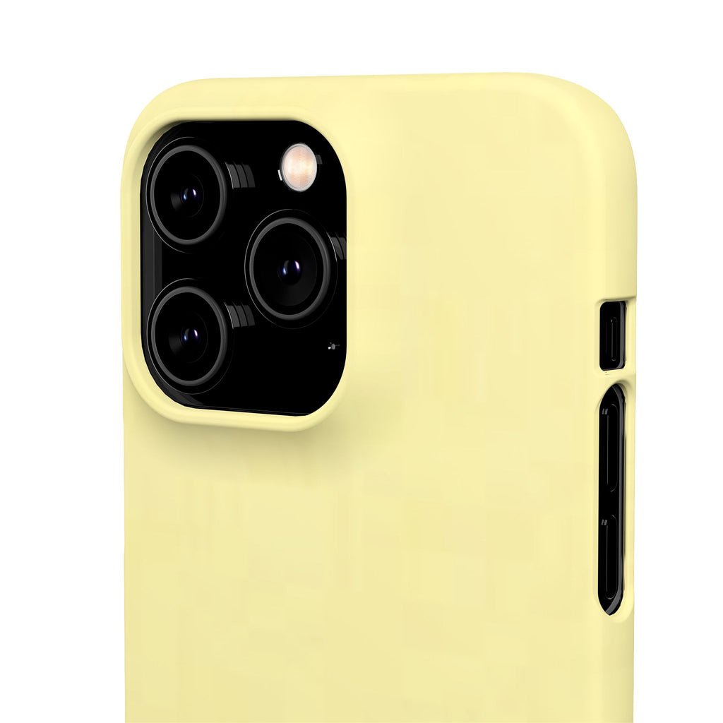 Pale Yellow Snap Phone Case