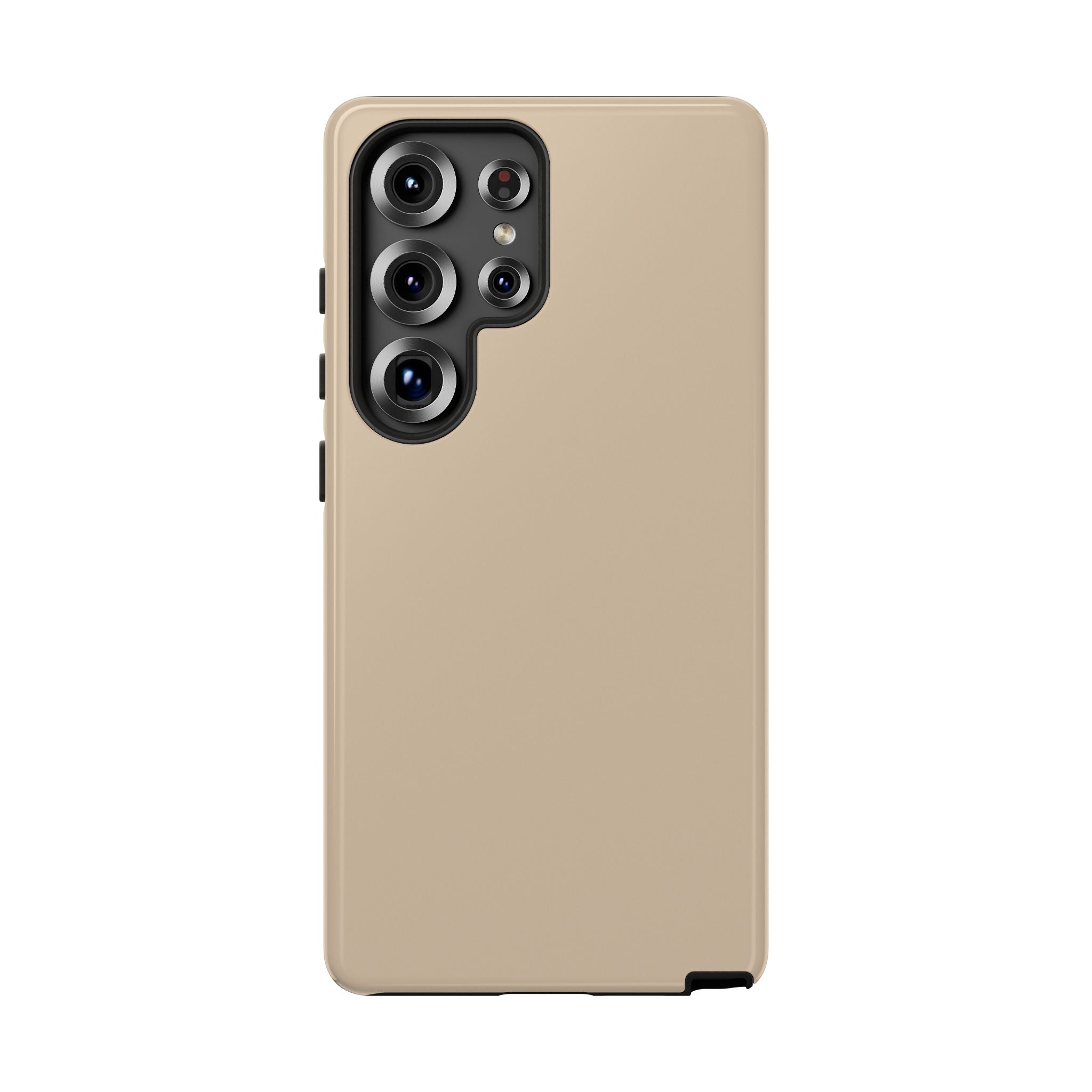 Beige Protective Phone Case