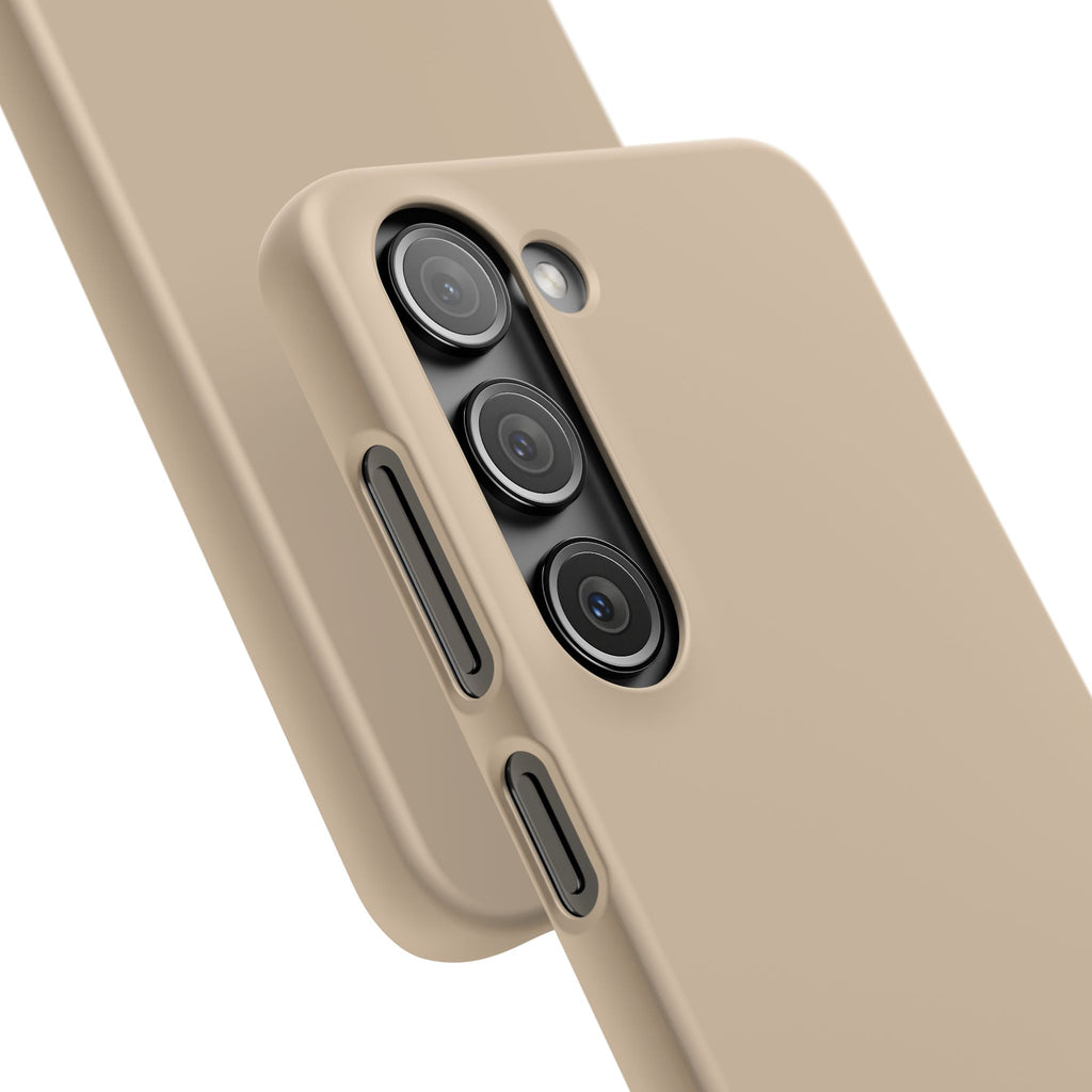 Beige Snap Phone Case