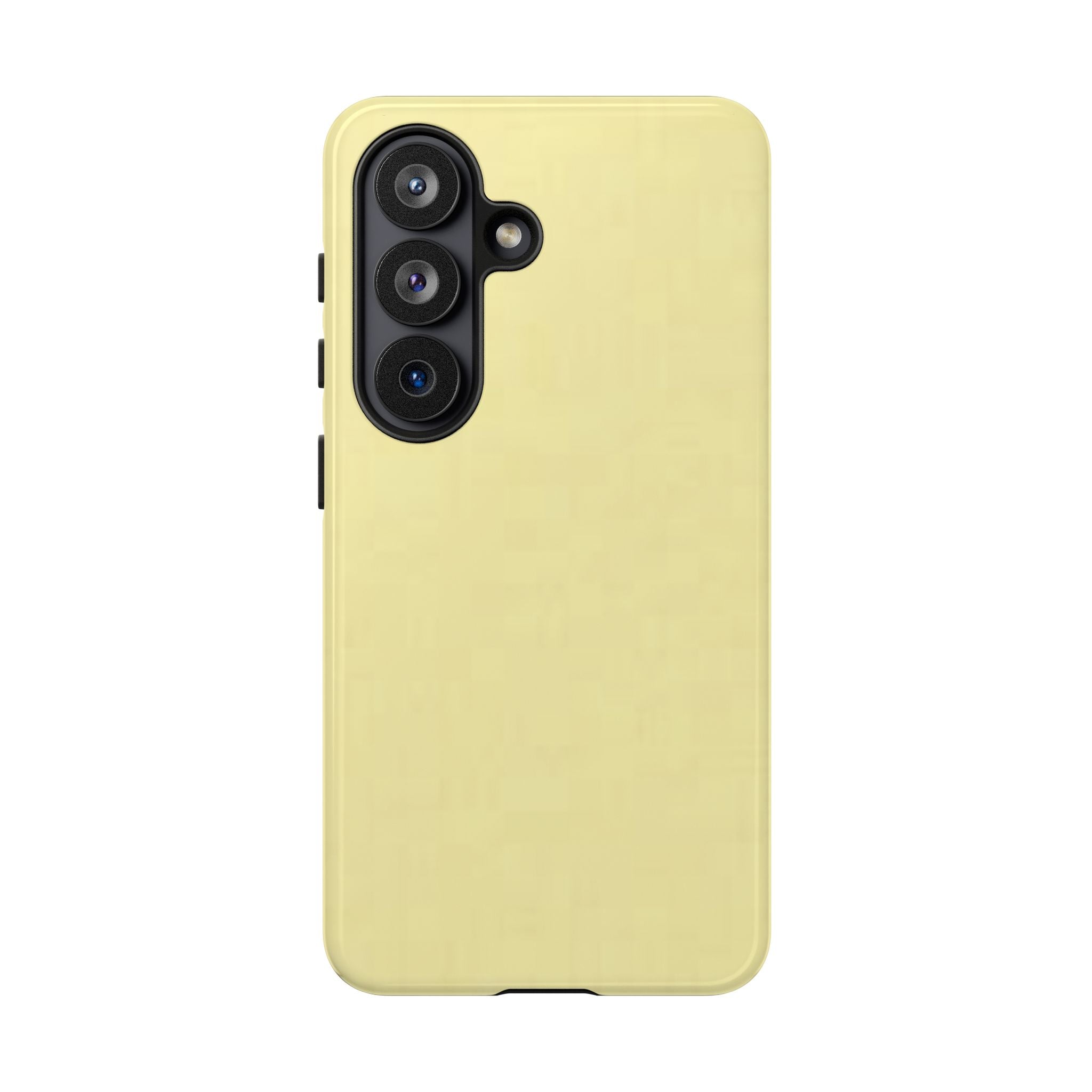 Pale Yellow Protective Phone Case