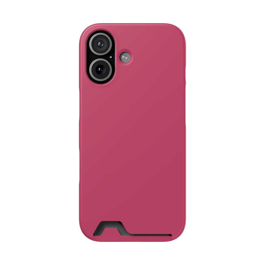 Raspberry Card Holder Phone Case