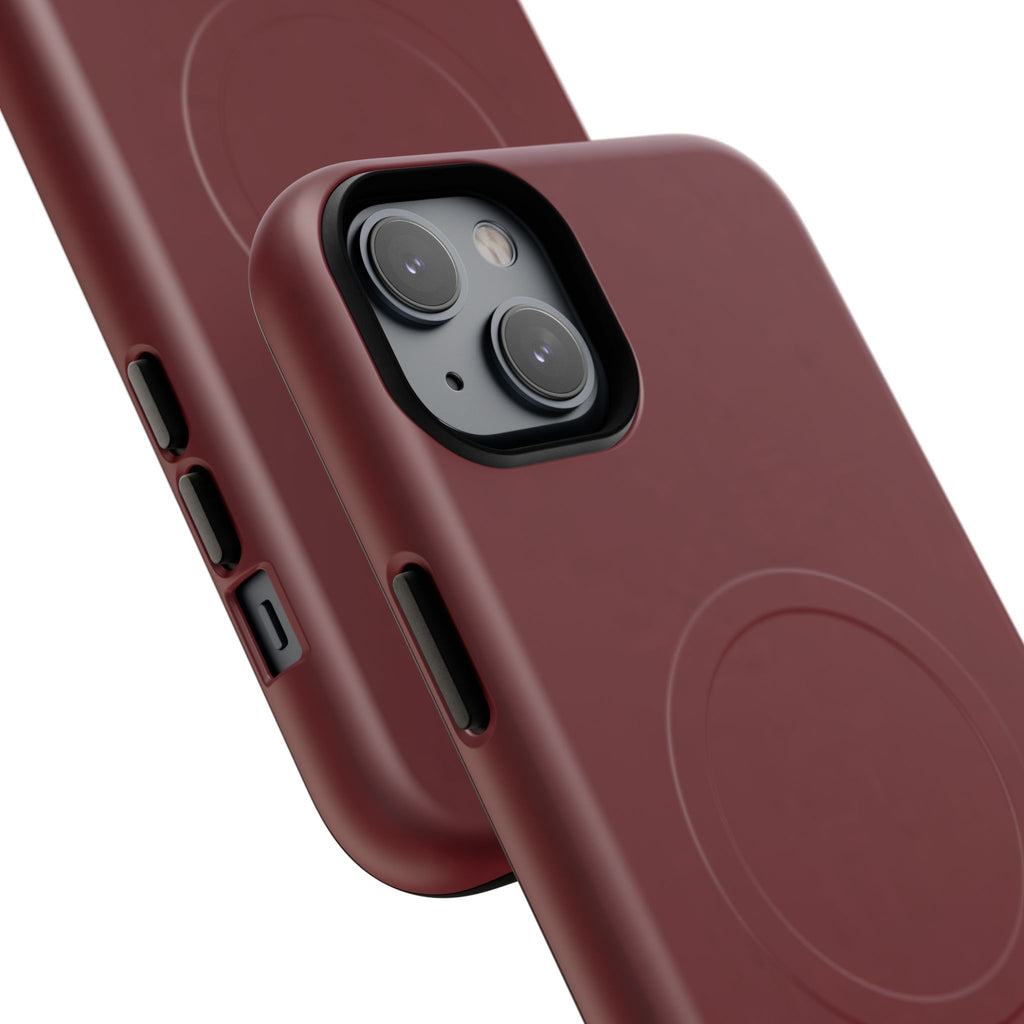 Dark Cherry MagSafe Protective Phone Case