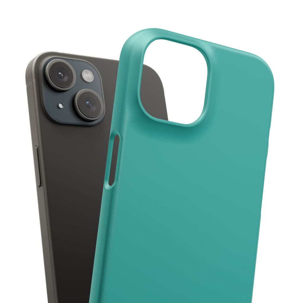 Teal Snap Phone Case