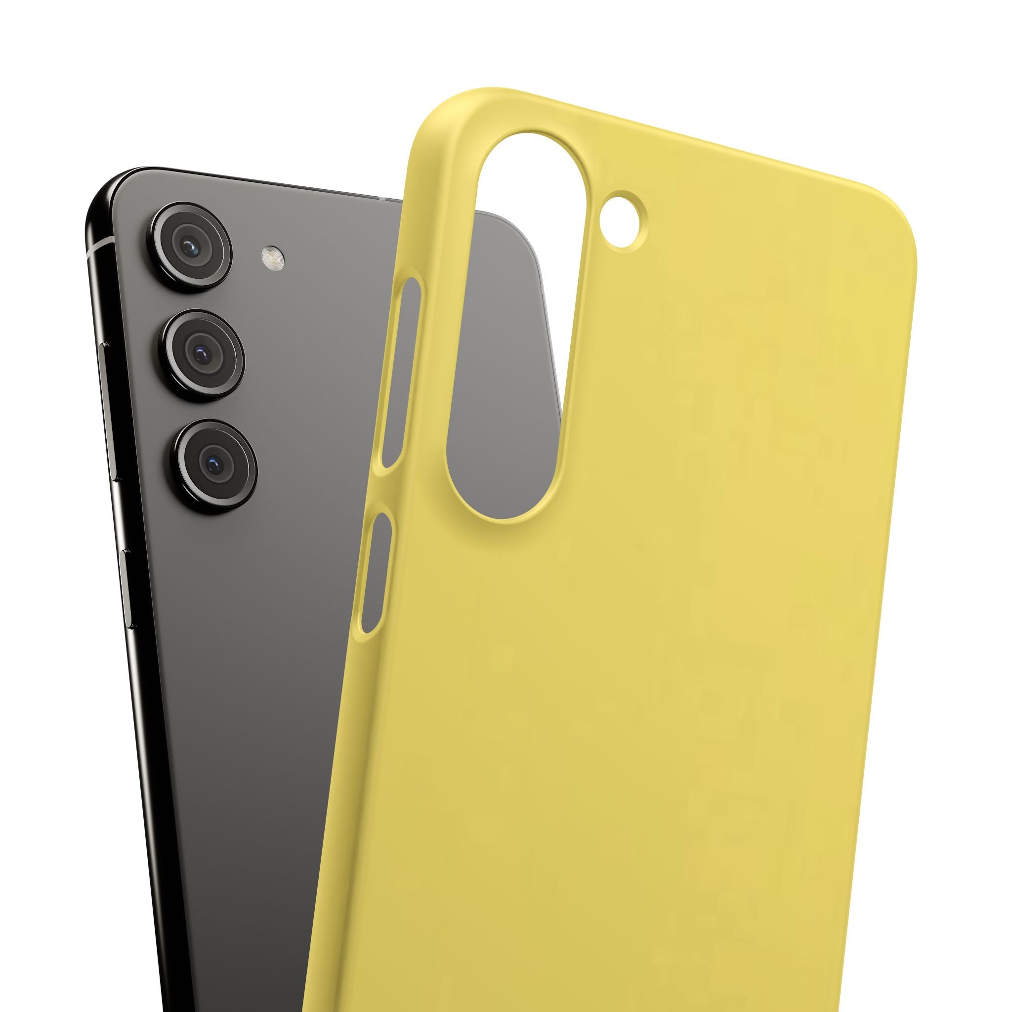 Yellow Snap Phone Case