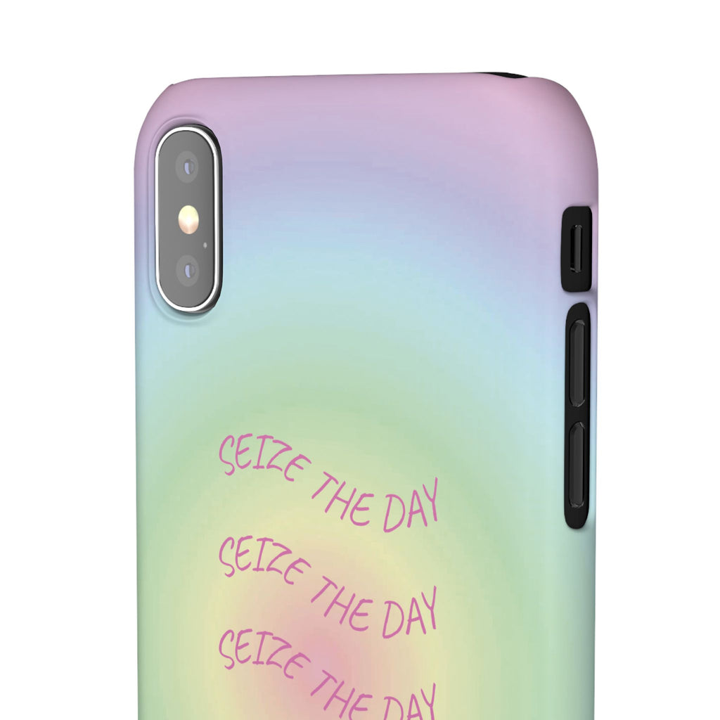 Carpe Diem Bermuda Halo Gradient Snap Phone Case