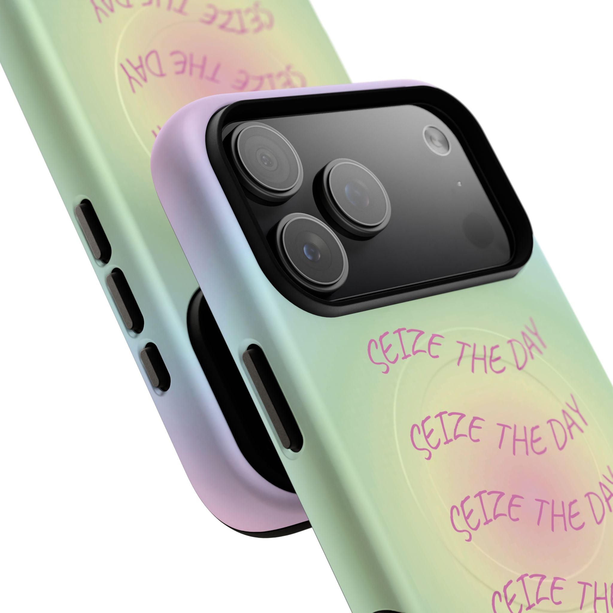 Bermuda Halo Seize The Day Gradient MagSafe Protective Phone Case