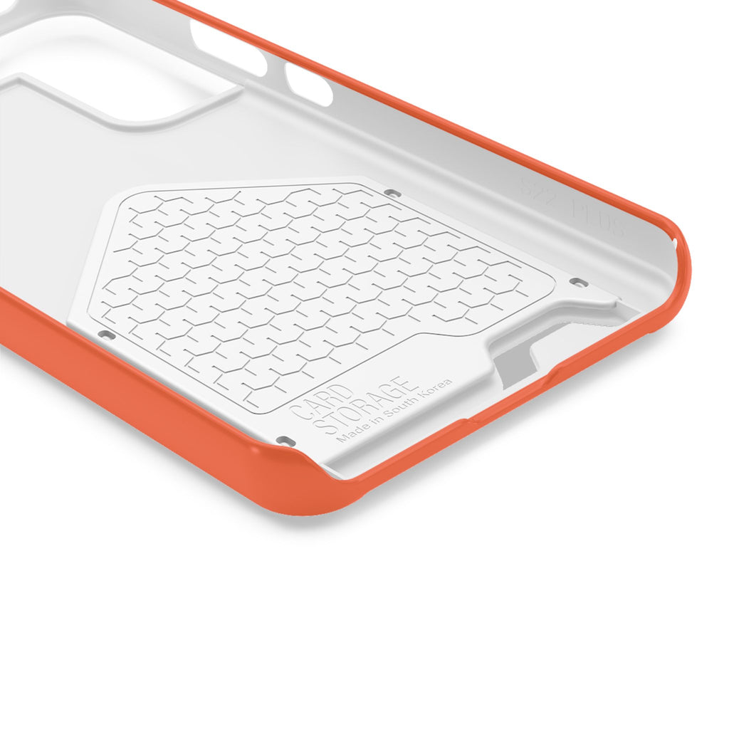 Orange Card-Holder Phone Case