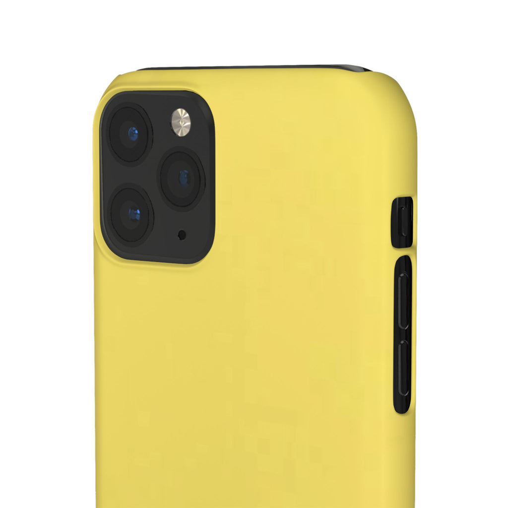 Yellow Snap Phone Case