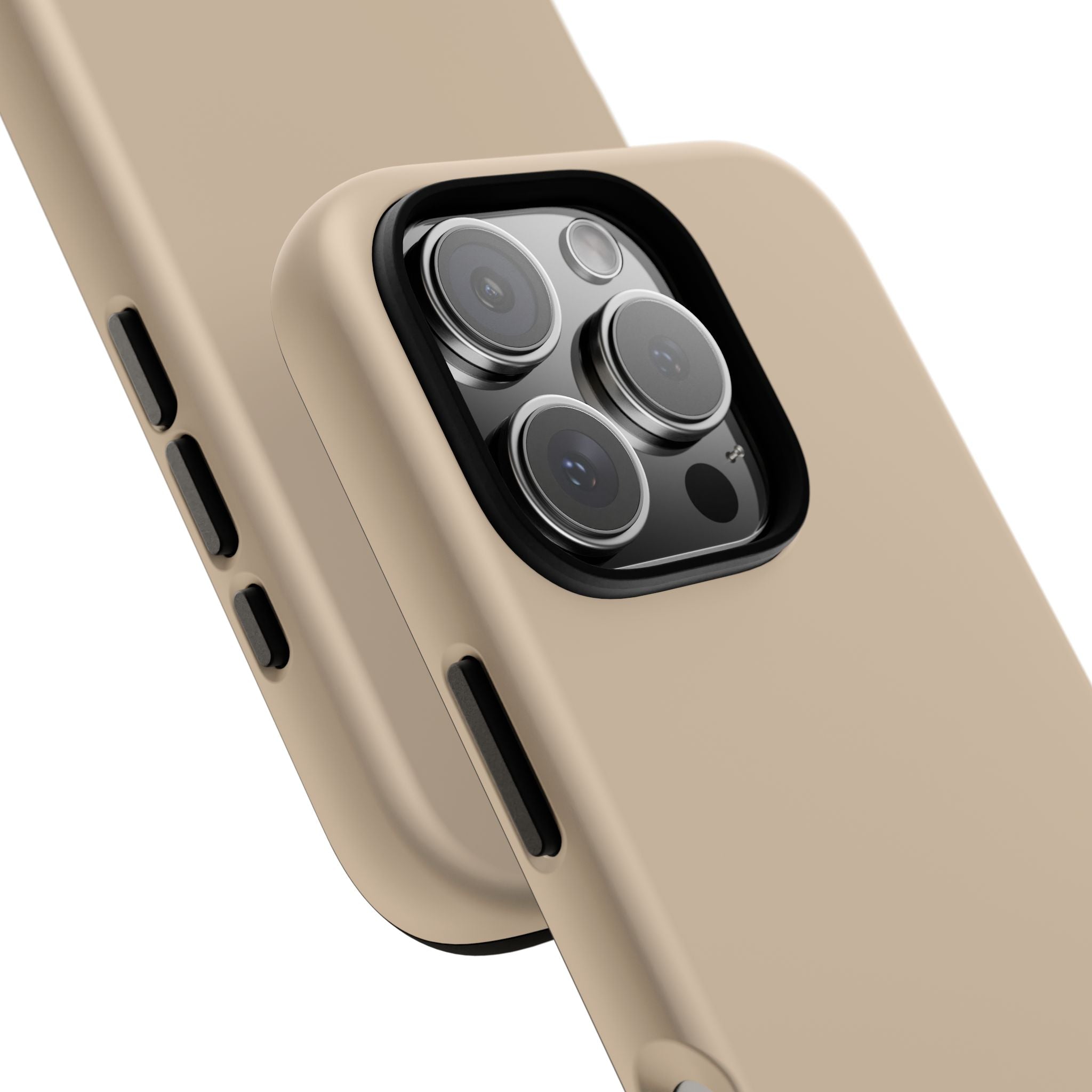 Beige Protective Phone Case