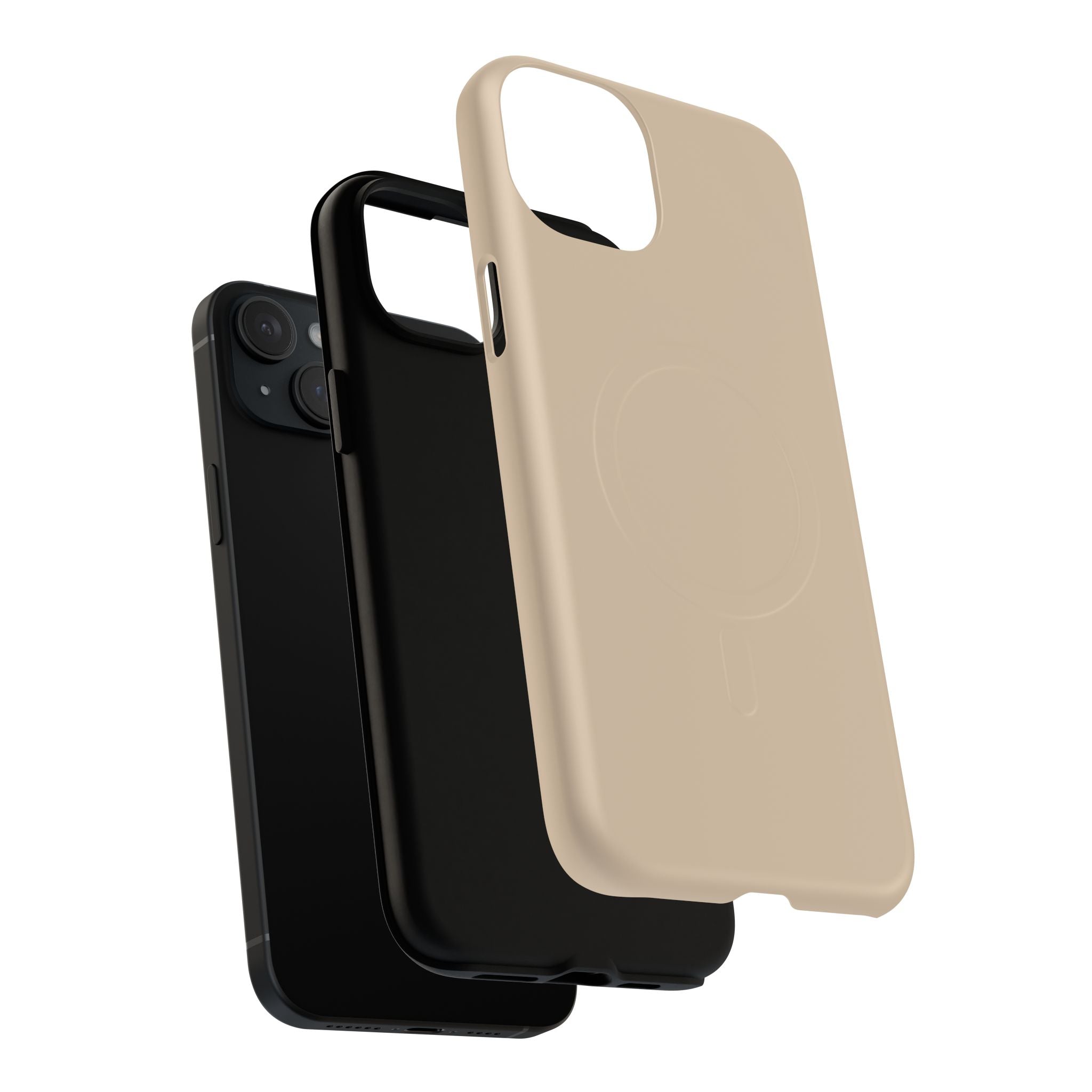 Beige MagSafe Phone Case
