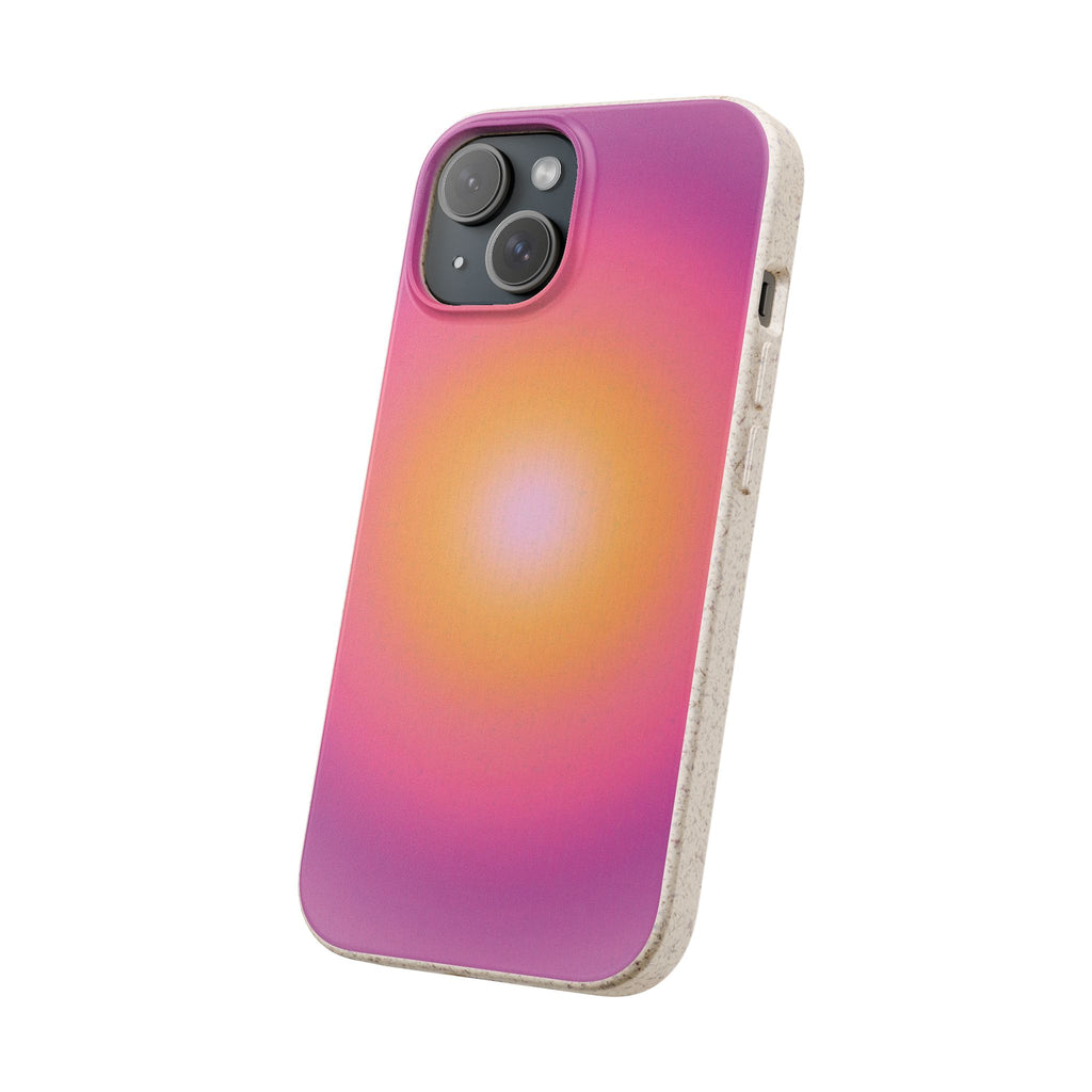 Sunset Glow Biodegradable Phone Case -  Eco-Friendly Cover