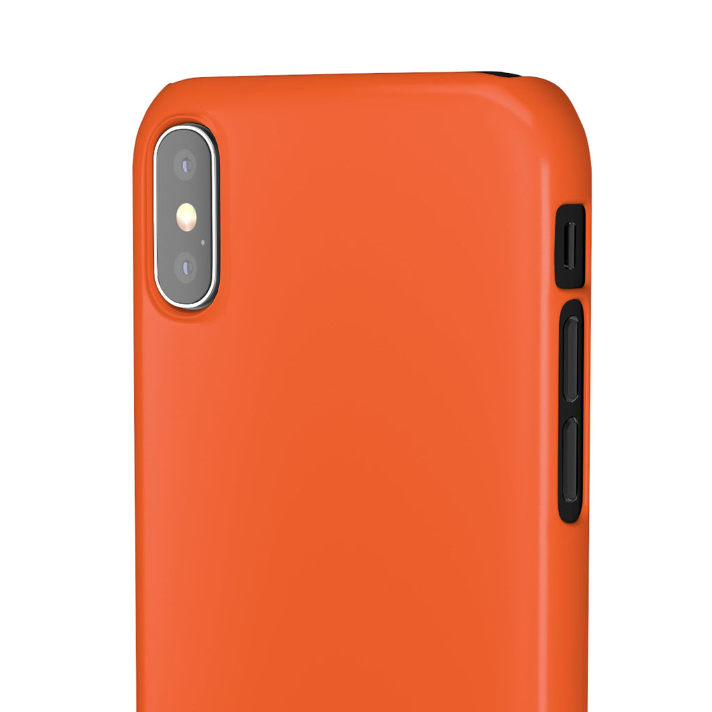Orange Snap Phone Case