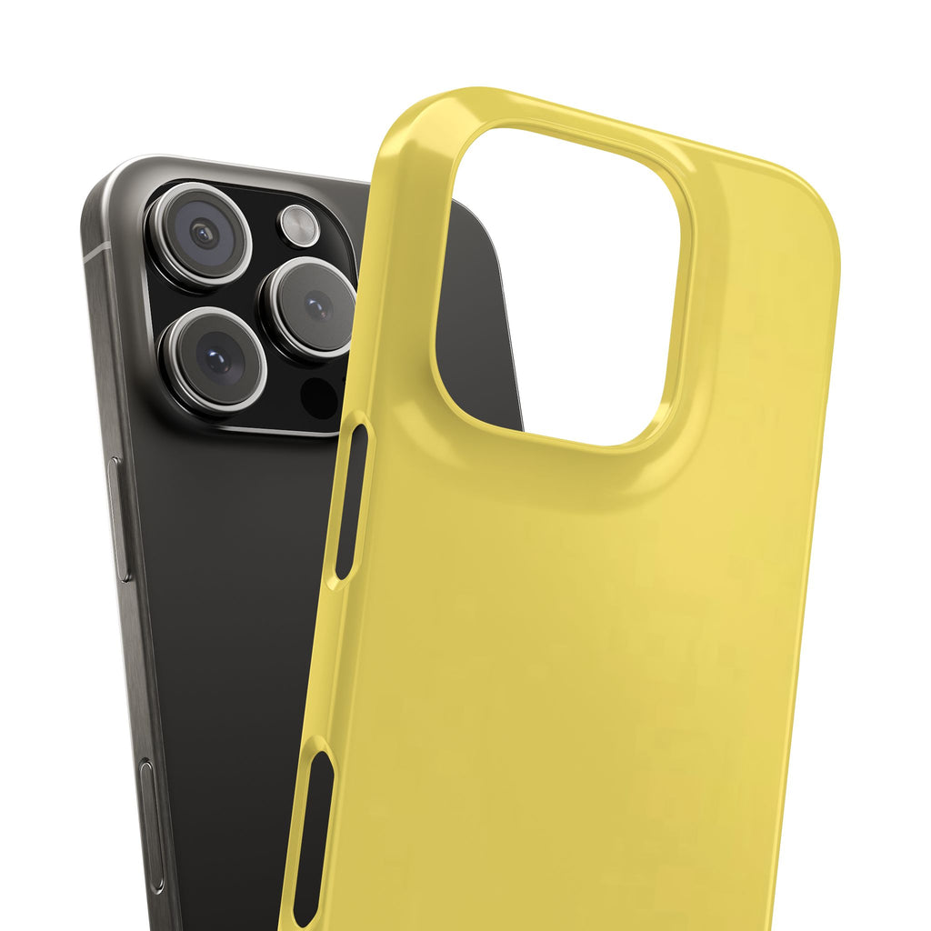 Yellow Snap Phone Case