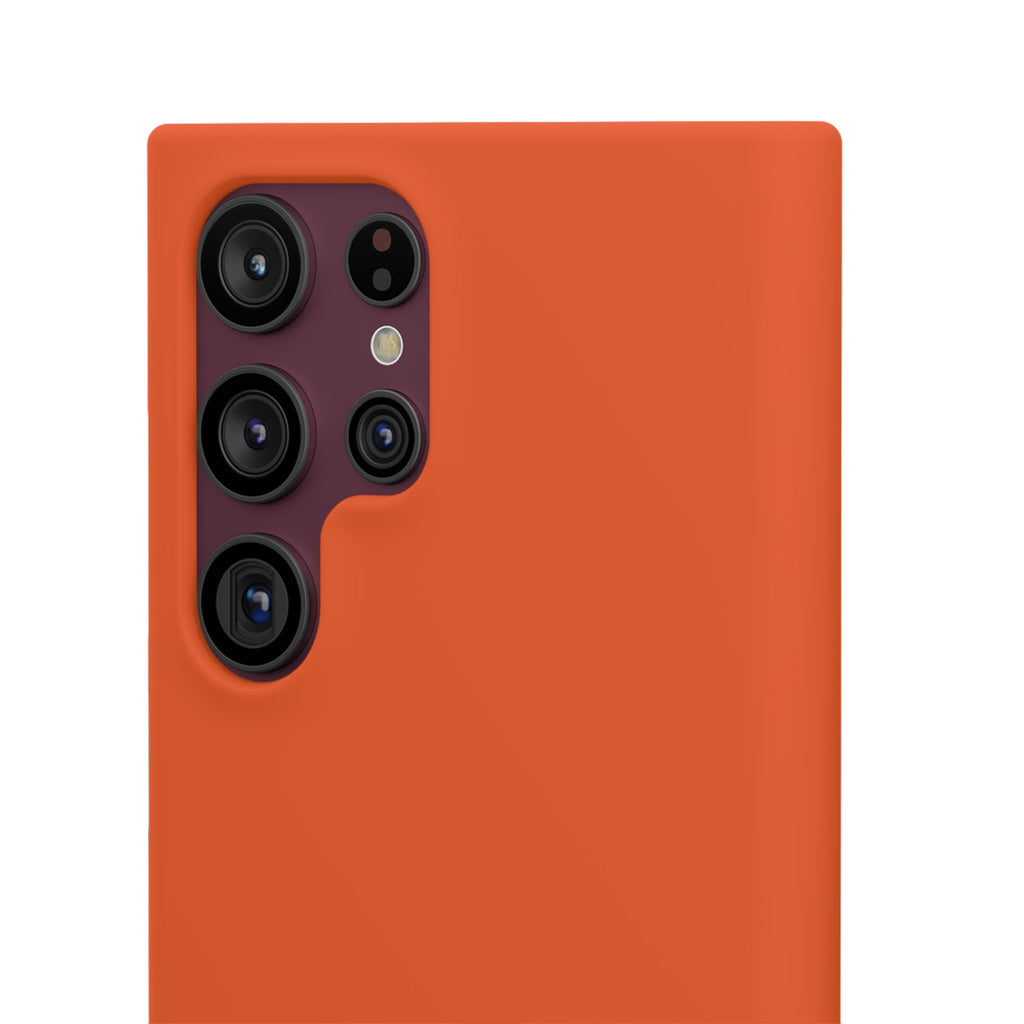 Orange Snap Phone Case