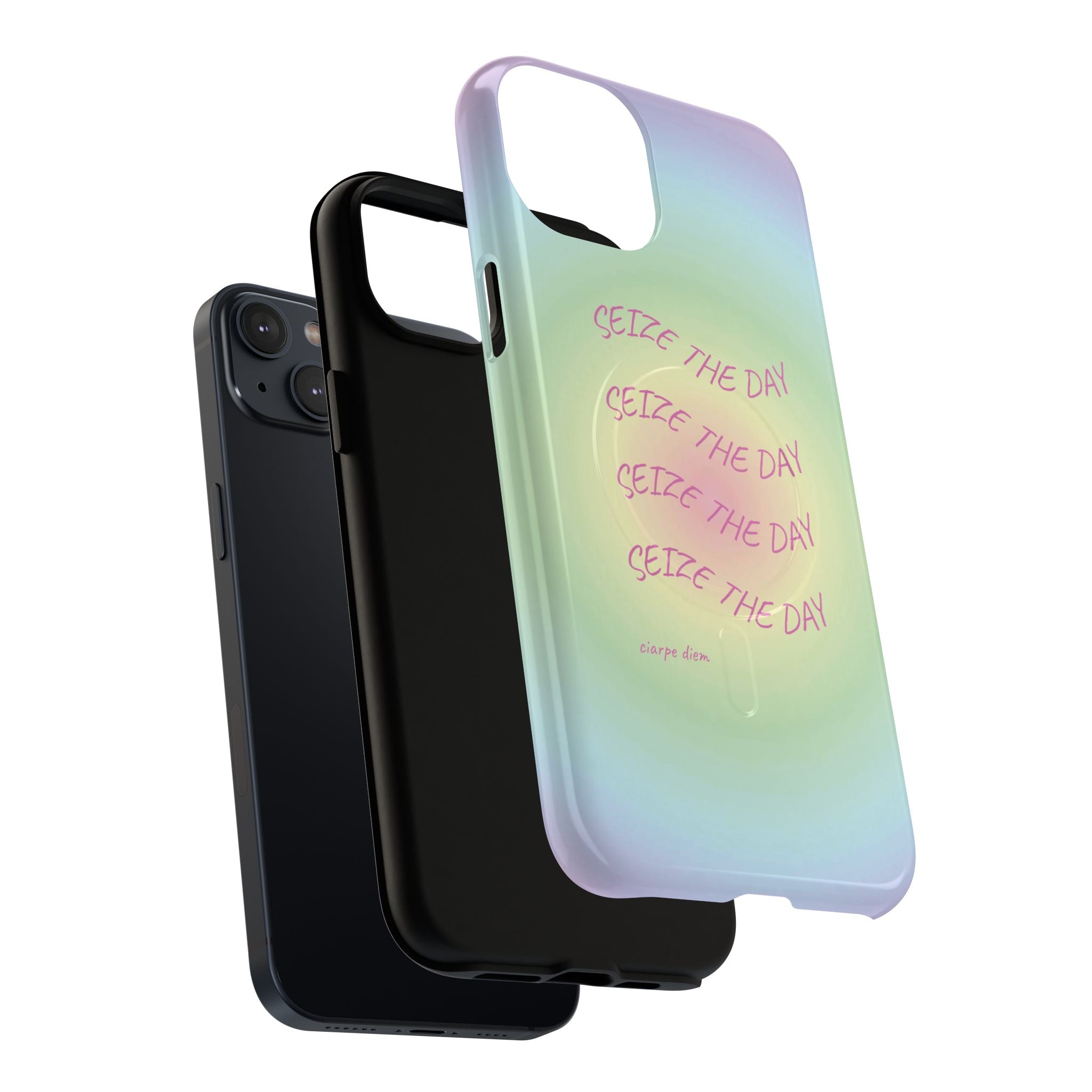 Bermuda Halo Seize The Day Gradient MagSafe Protective Phone Case