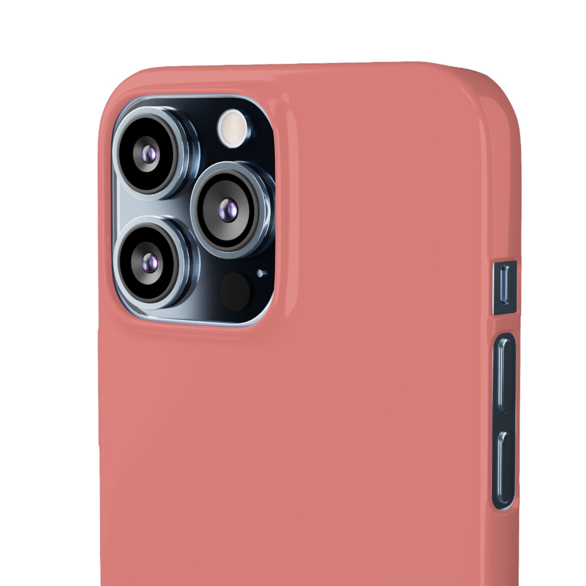 Frosty Pink Snap Phone Case