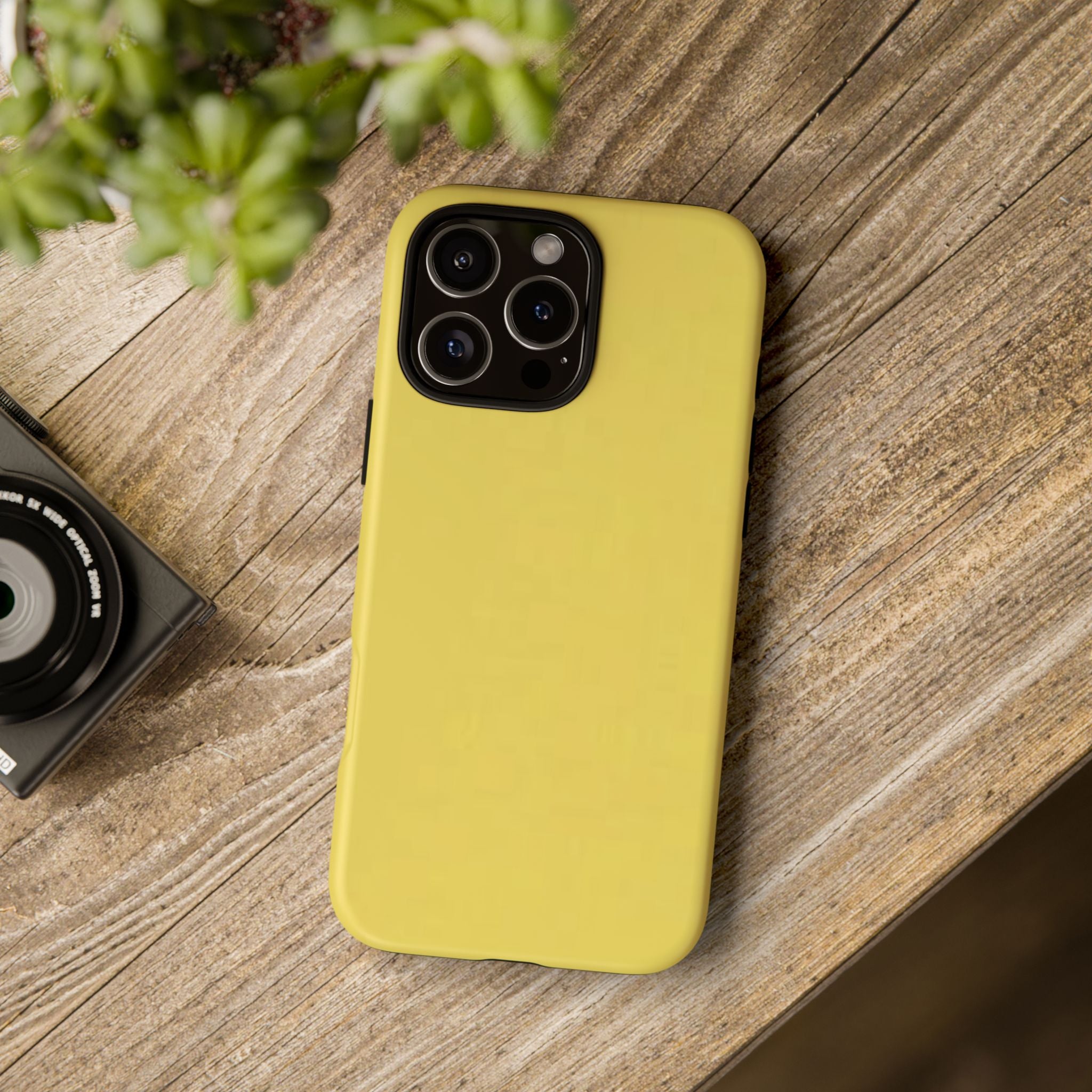 Yellow Protective Phone Case
