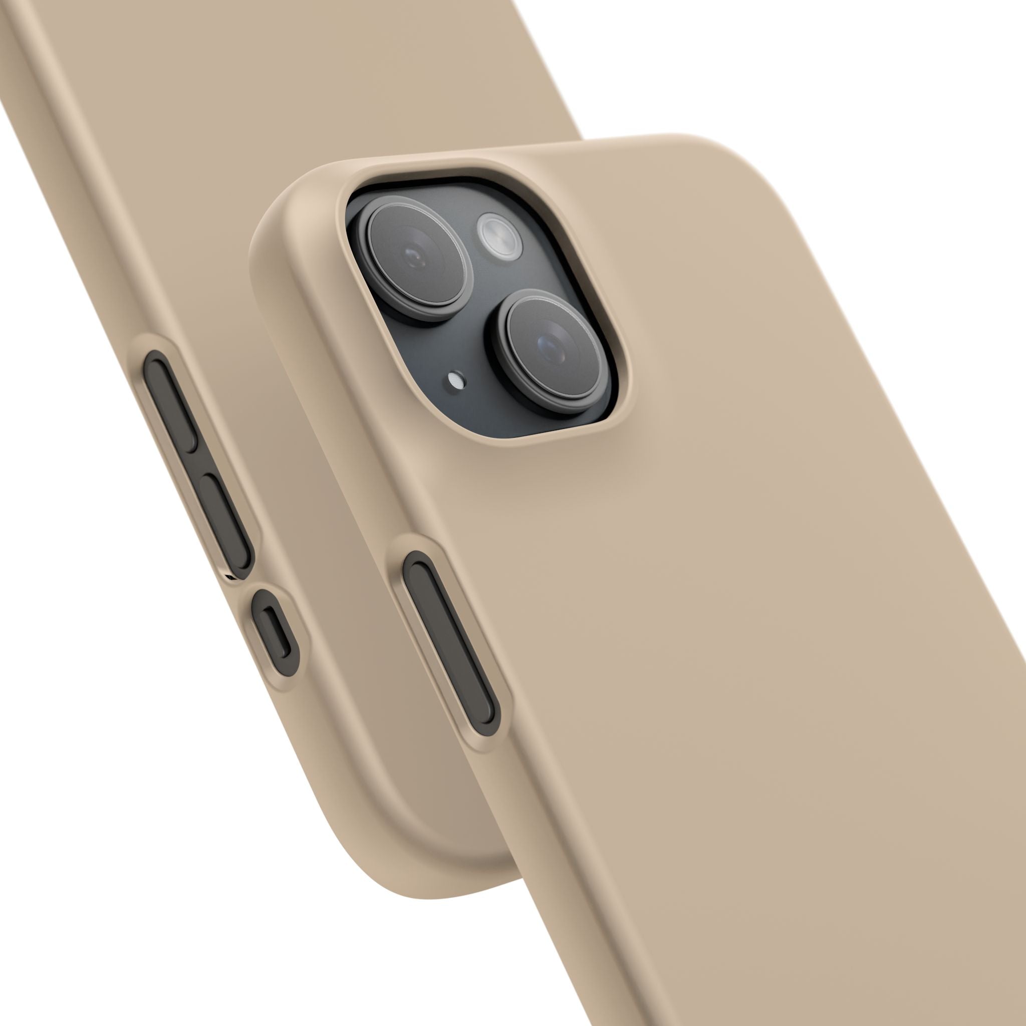 Beige Snap Phone Case