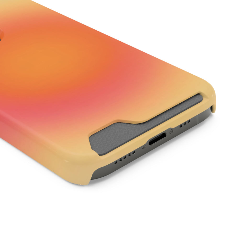 Sunset Gradient Phone Case with Card Slot