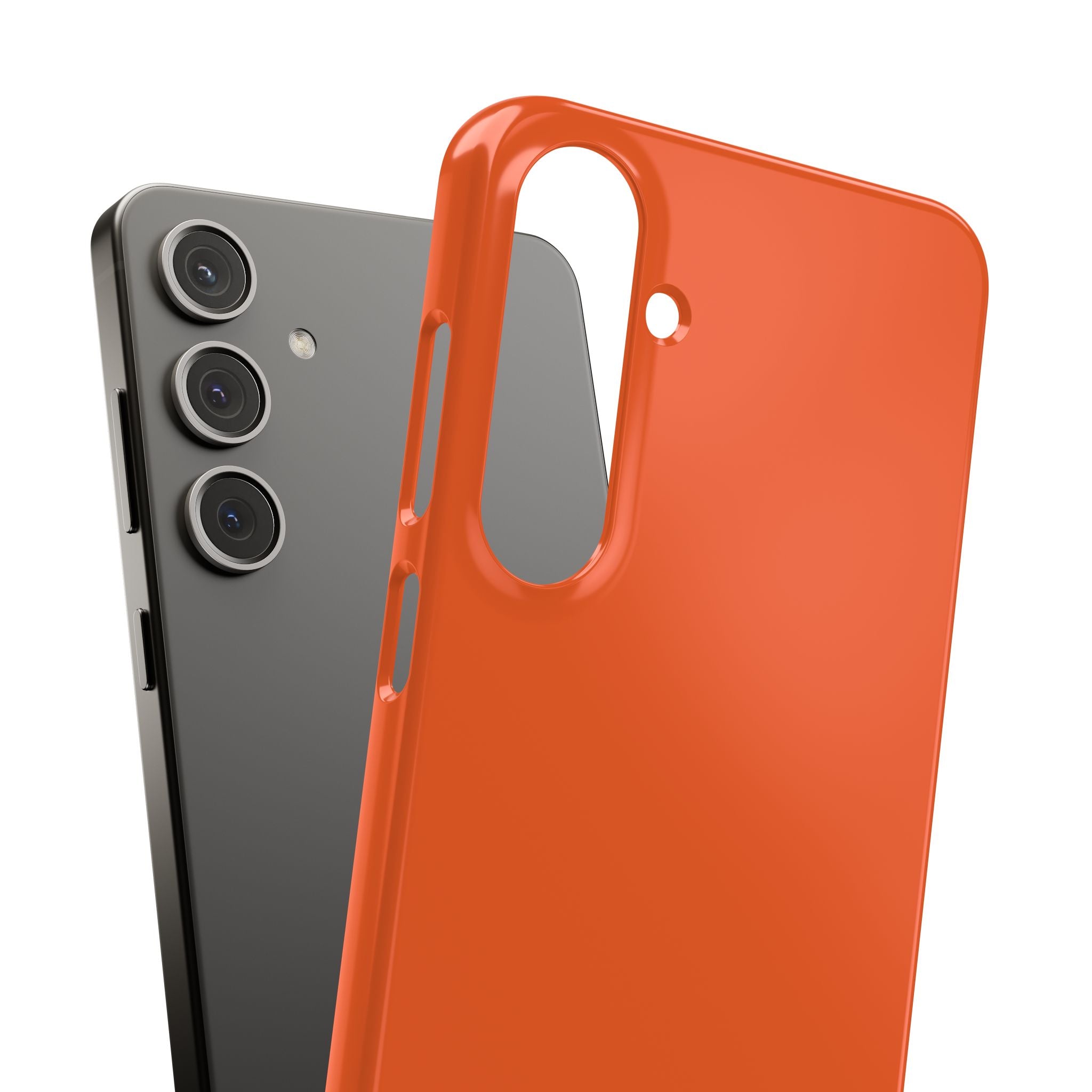 Orange Snap Phone Case