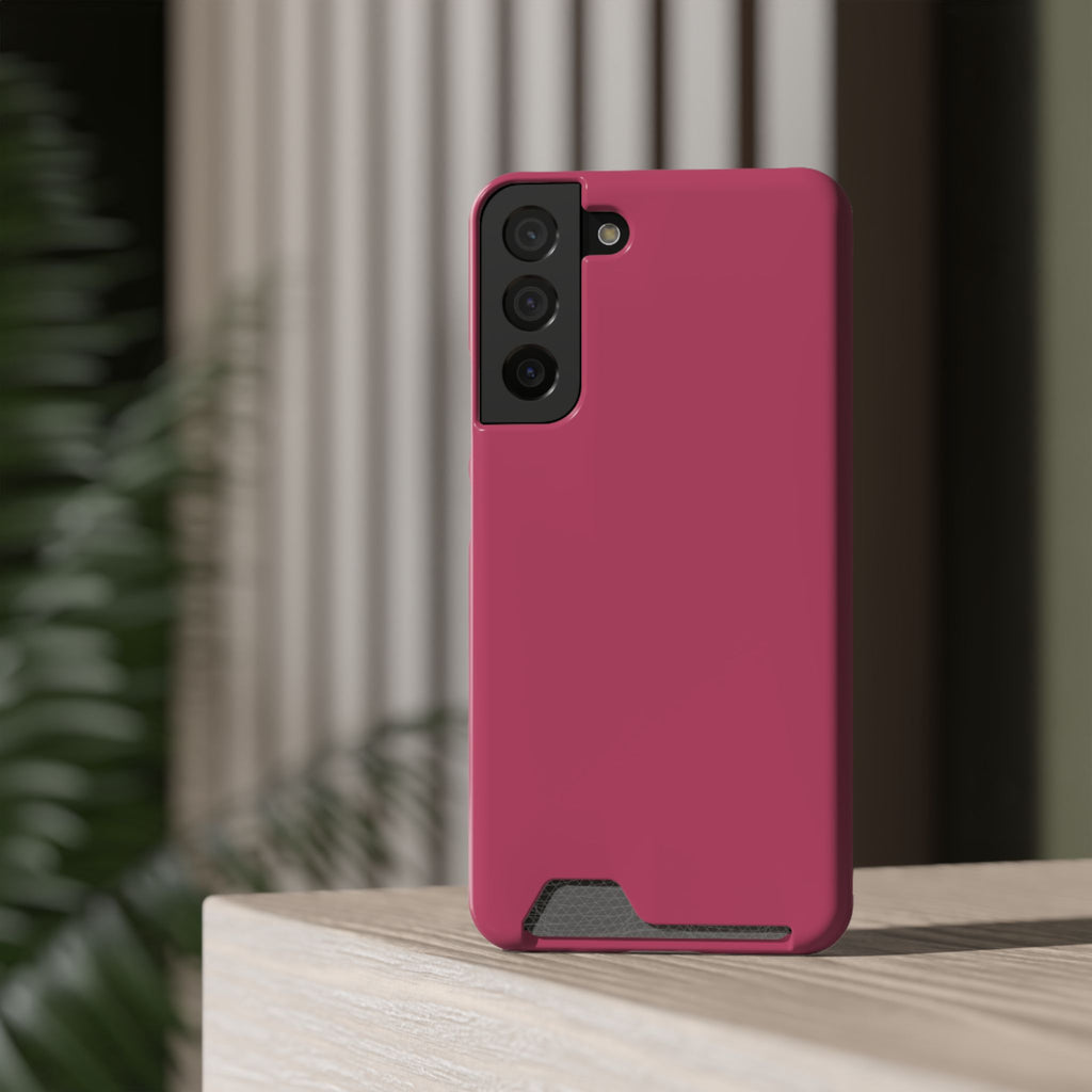 Raspberry Card Holder Phone Case