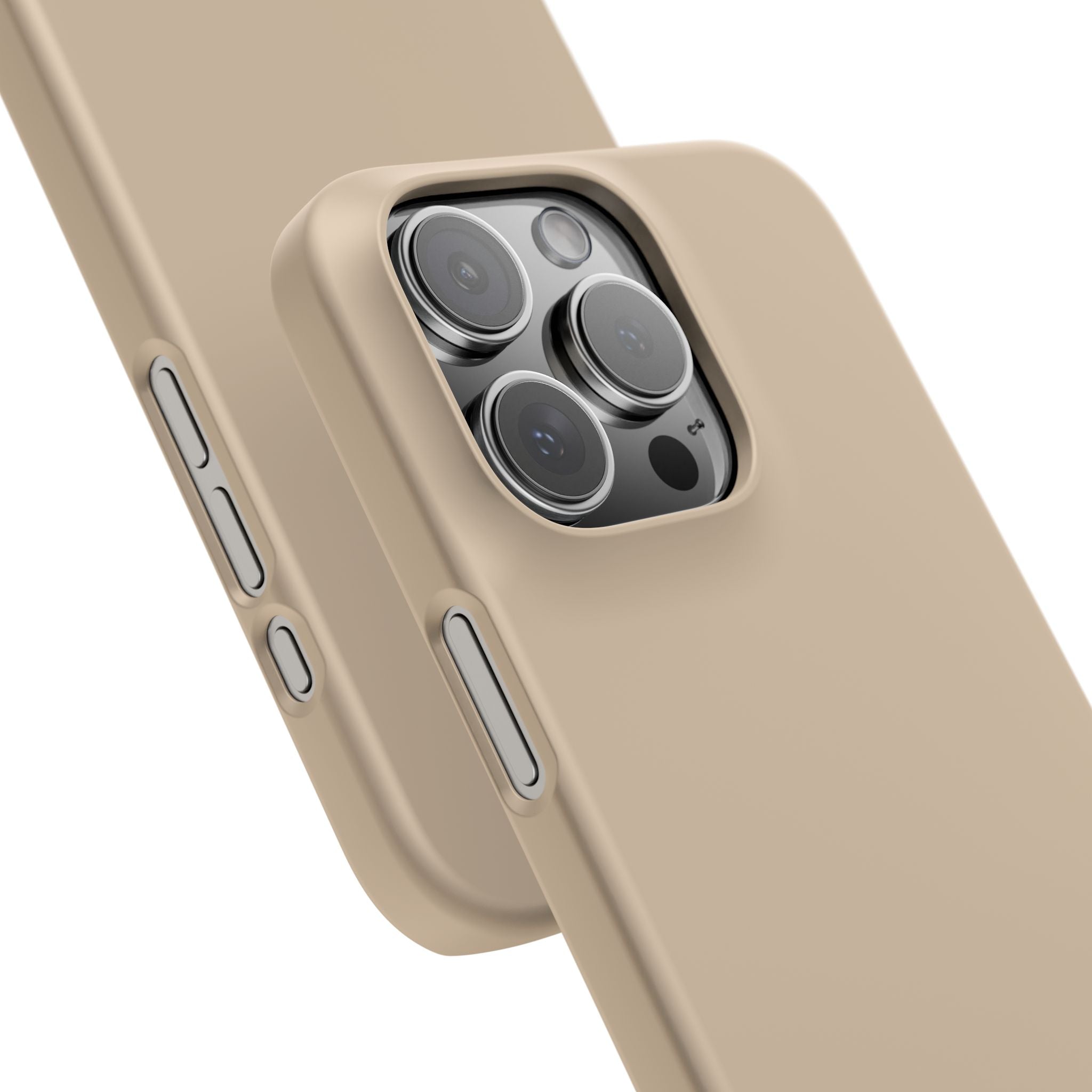 Beige Snap Phone Case