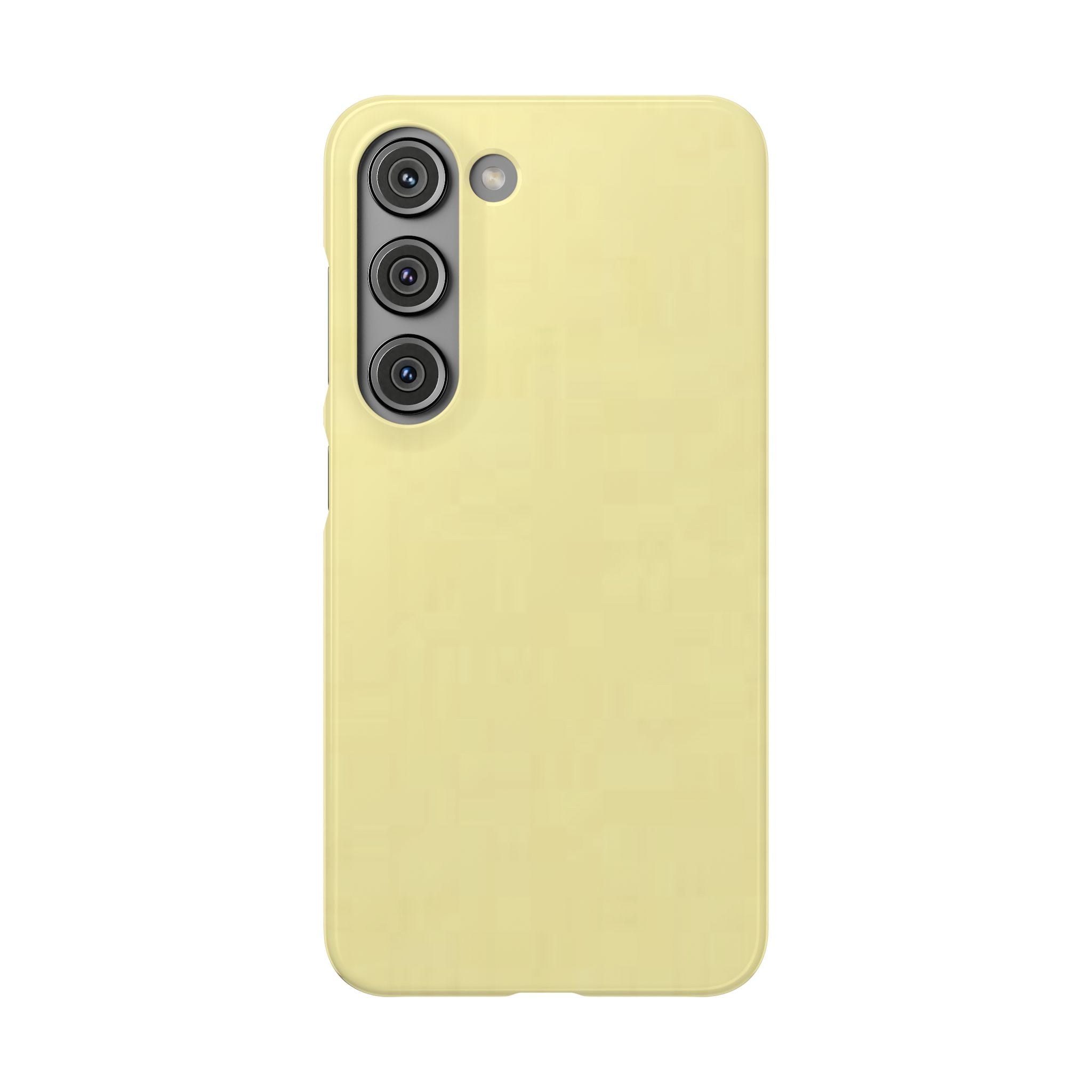Pale Yellow Snap Phone Case