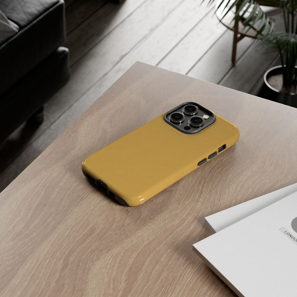 Mustard Protective Phone Case