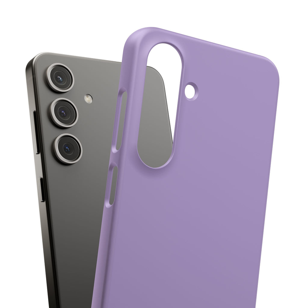 Lilac Snap Phone Case