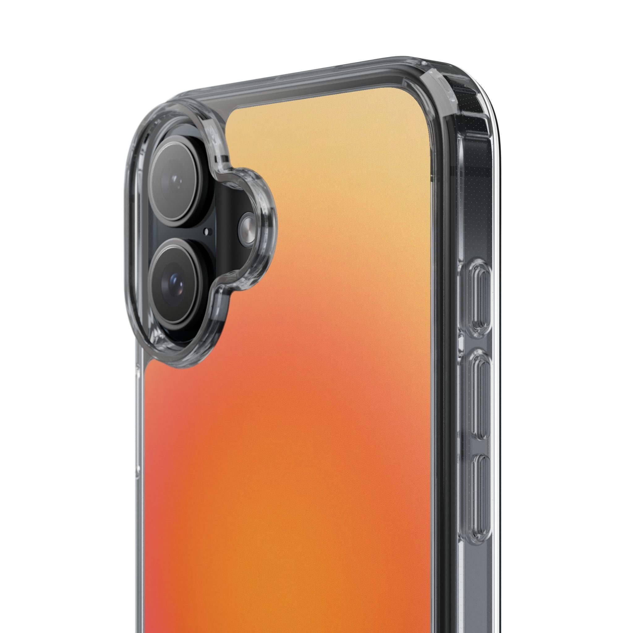 Clear Sunburst Protective Phone Case