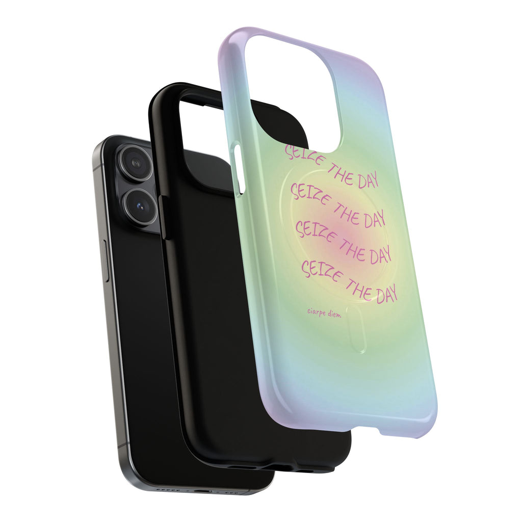 Bermuda Halo Seize The Day Gradient MagSafe Protective Phone Case