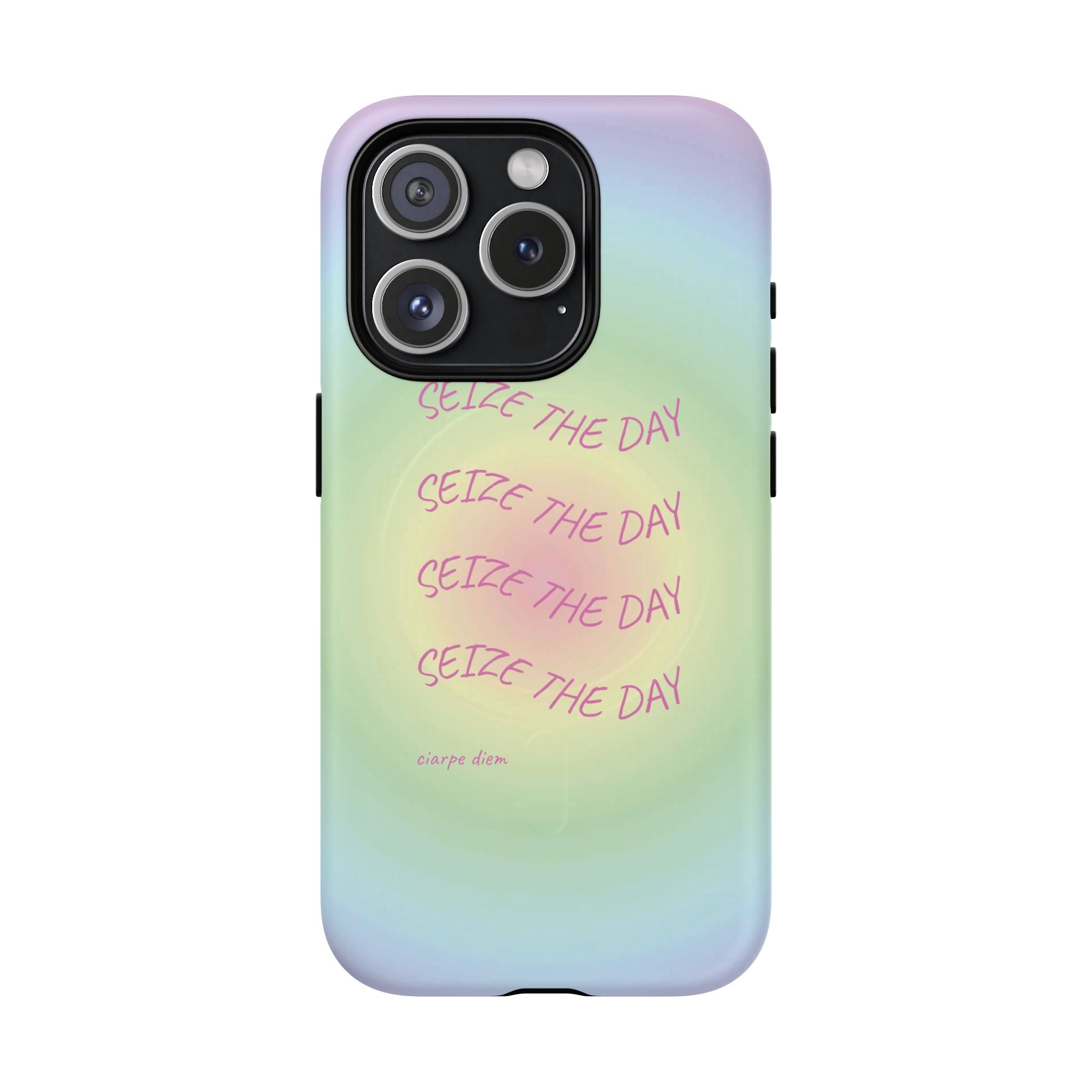Bermuda Halo Seize The Day Gradient MagSafe Protective Phone Case