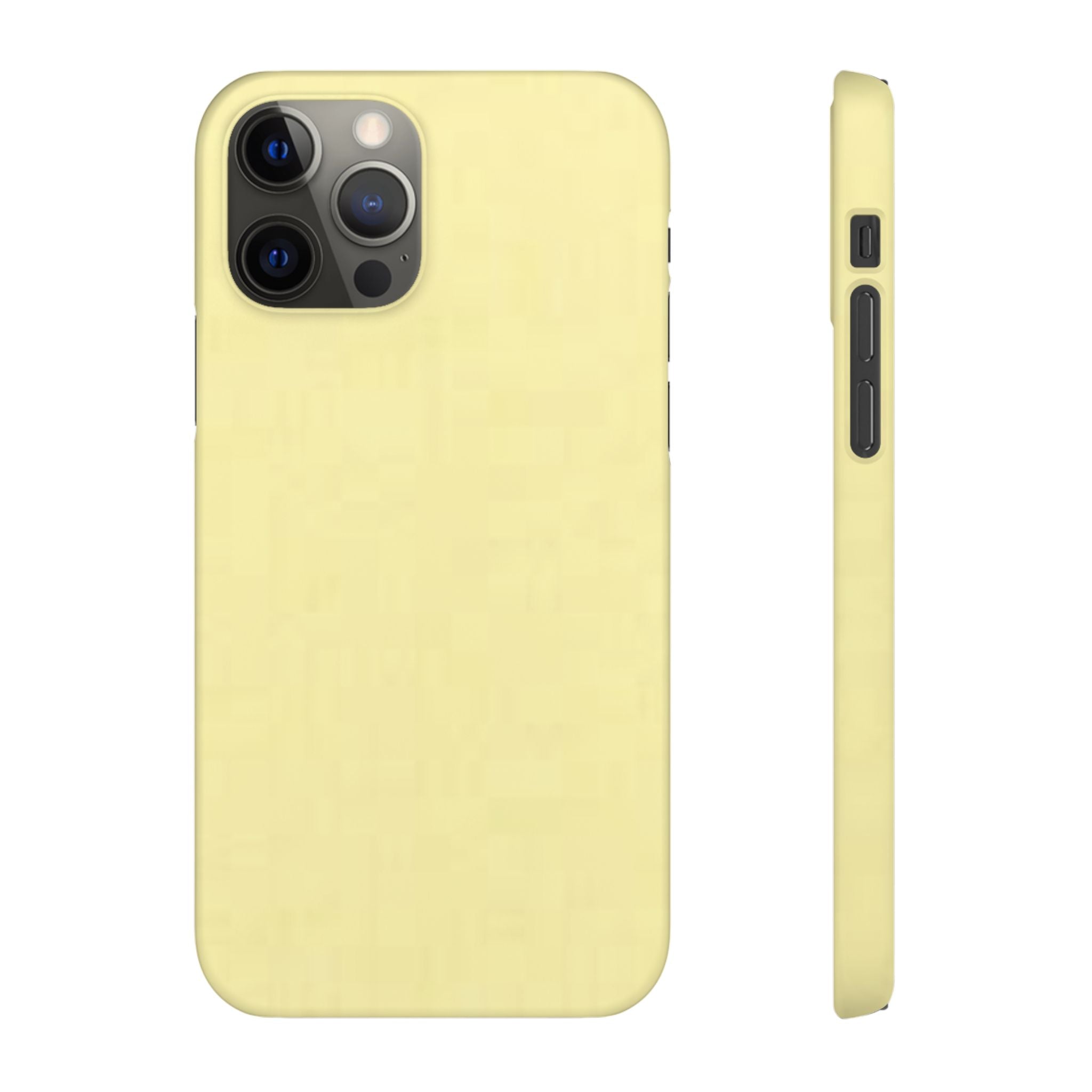 Pale Yellow Snap Phone Case