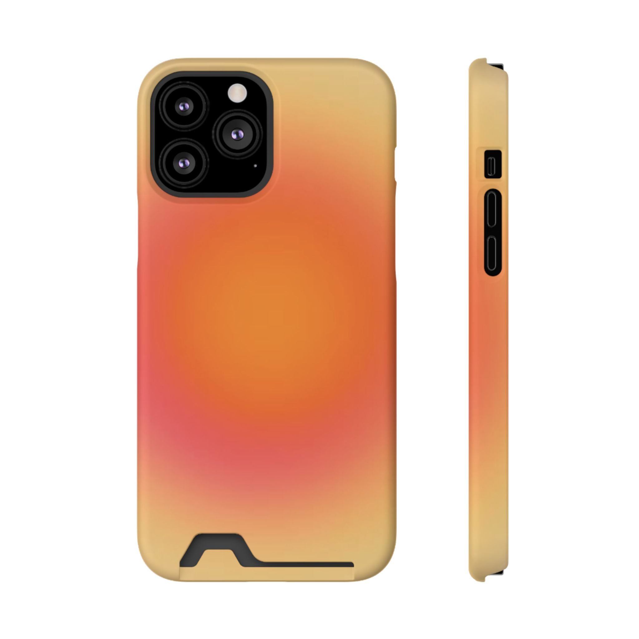 Sunset Gradient Phone Case with Card Slot