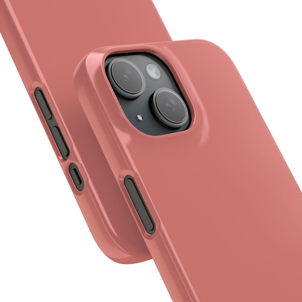 Frosty Pink Snap Phone Case