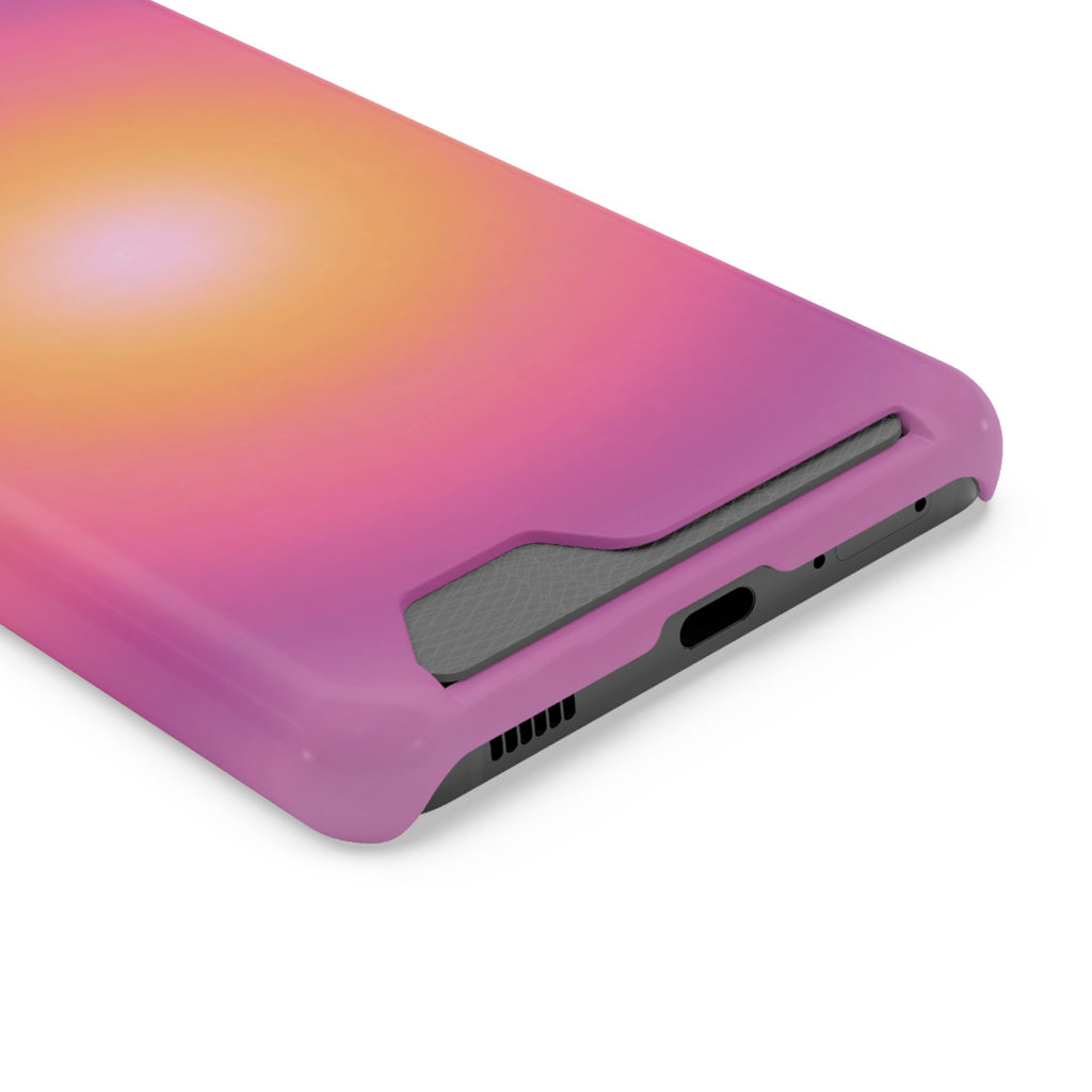 Sunset Gradient Phone Case with Card Holder