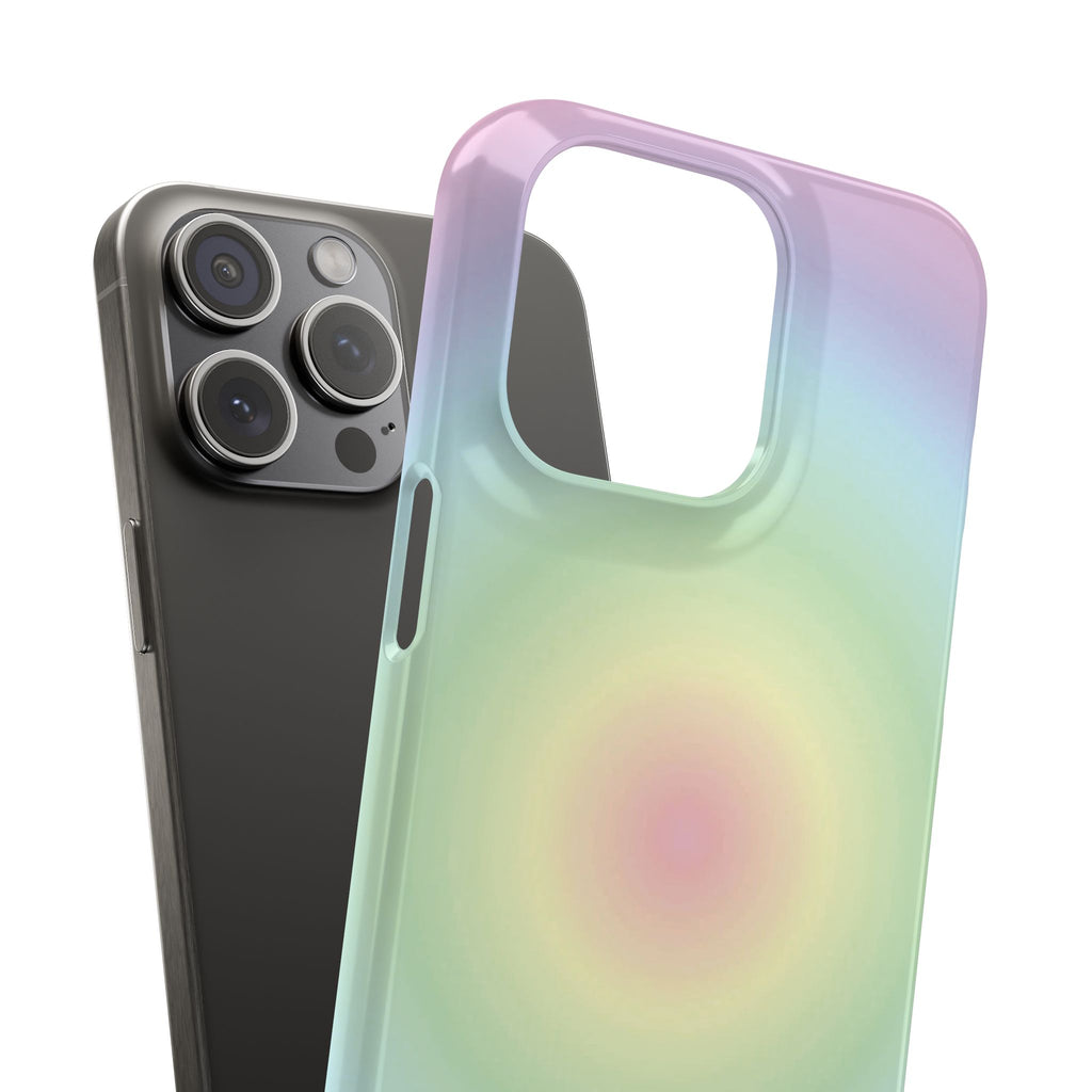 Bermuda Halo Gradient Snap Phone Case