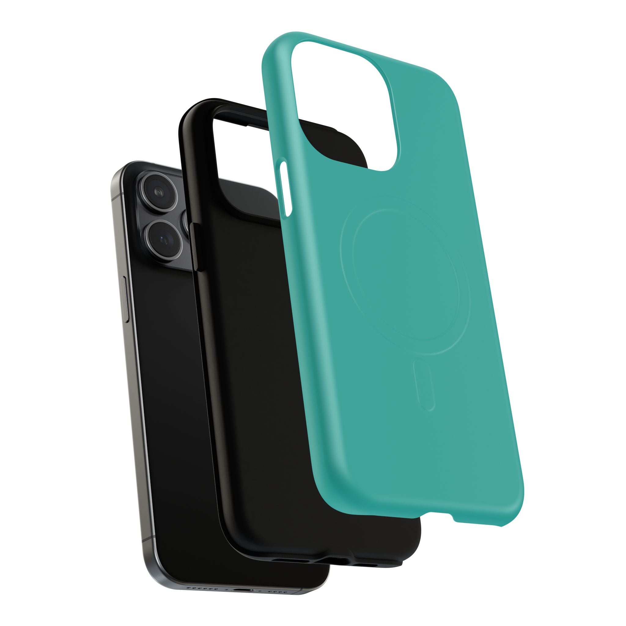 Teal MagSafe Protective Phone Case