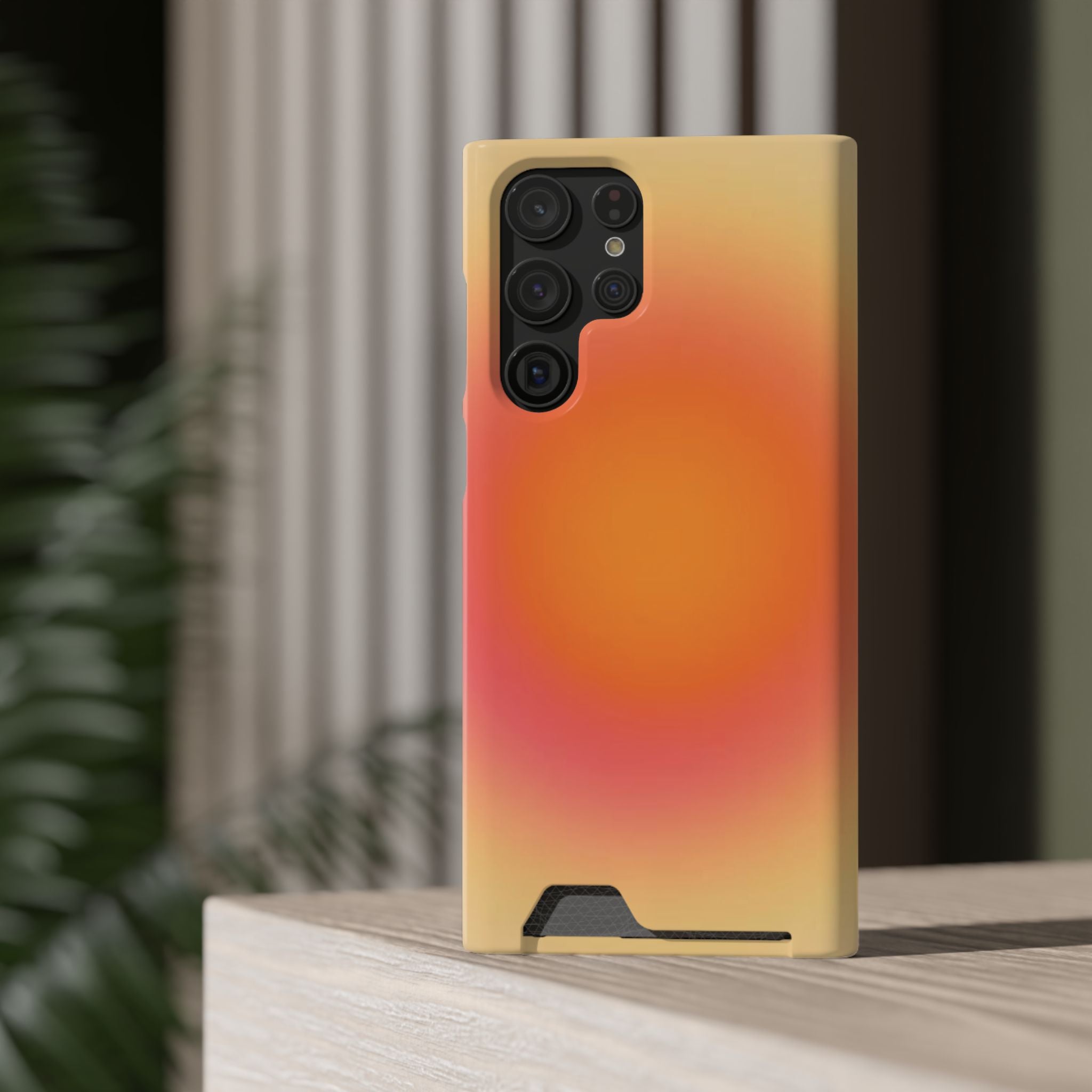 Sunset Gradient Phone Case with Card Slot