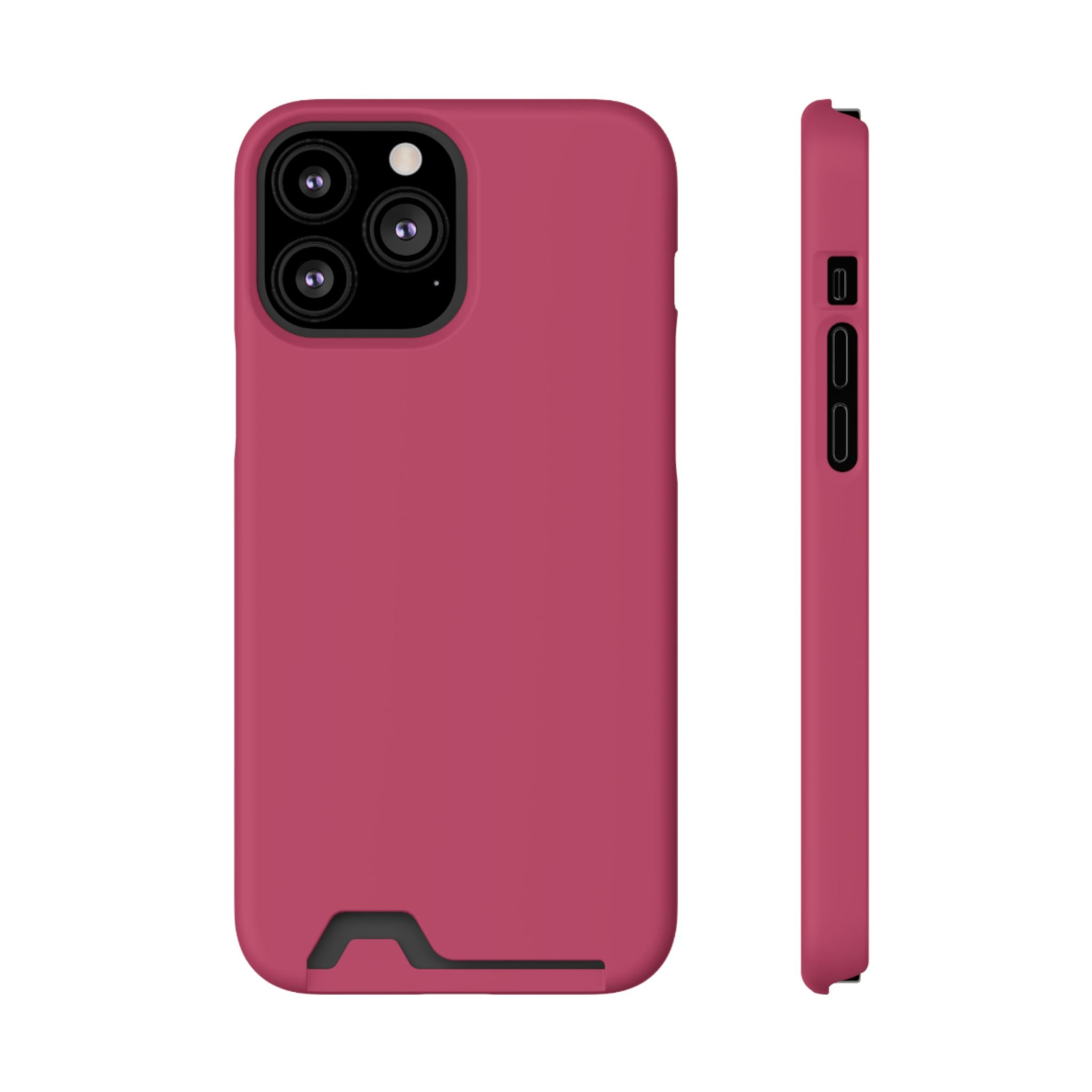 Raspberry Card Holder Phone Case