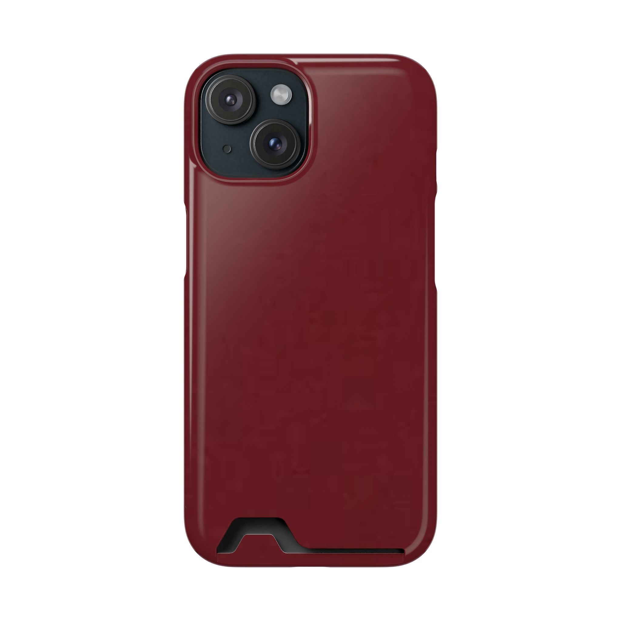 Dark Cherry Card Holder Phone Case
