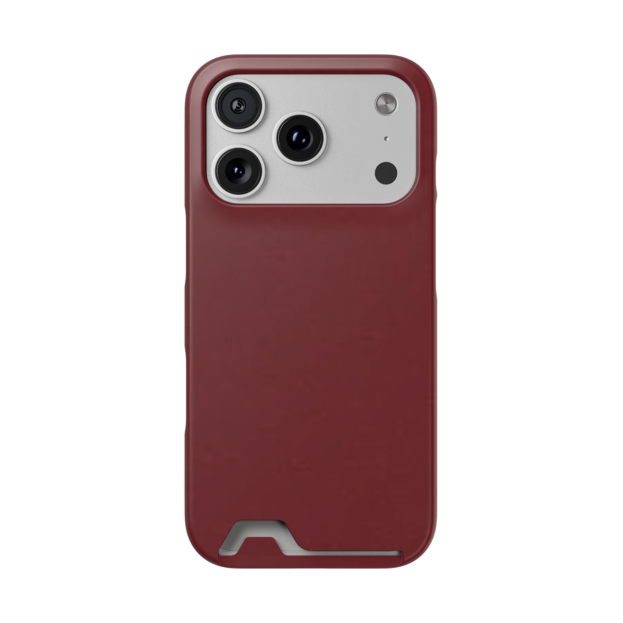 Dark Cherry Card Holder Phone Case