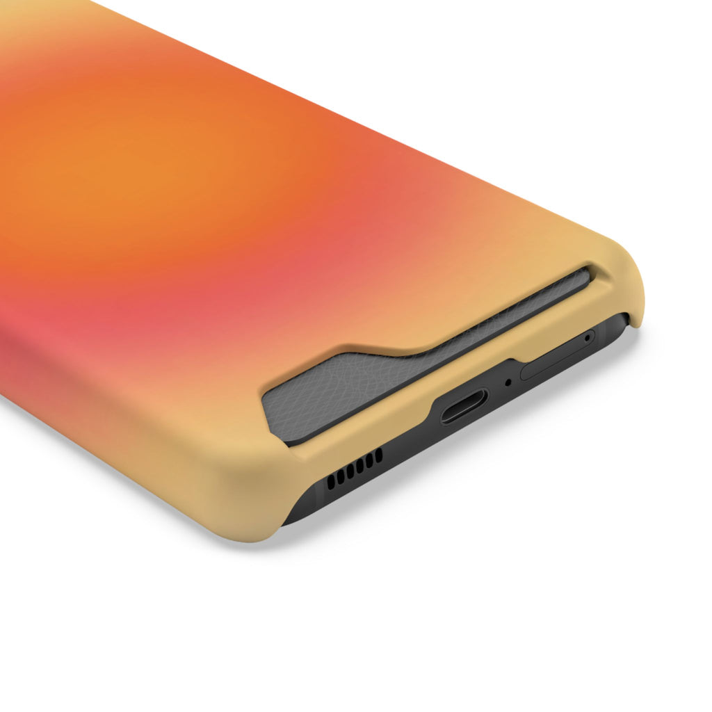 Sunset Gradient Phone Case with Card Slot