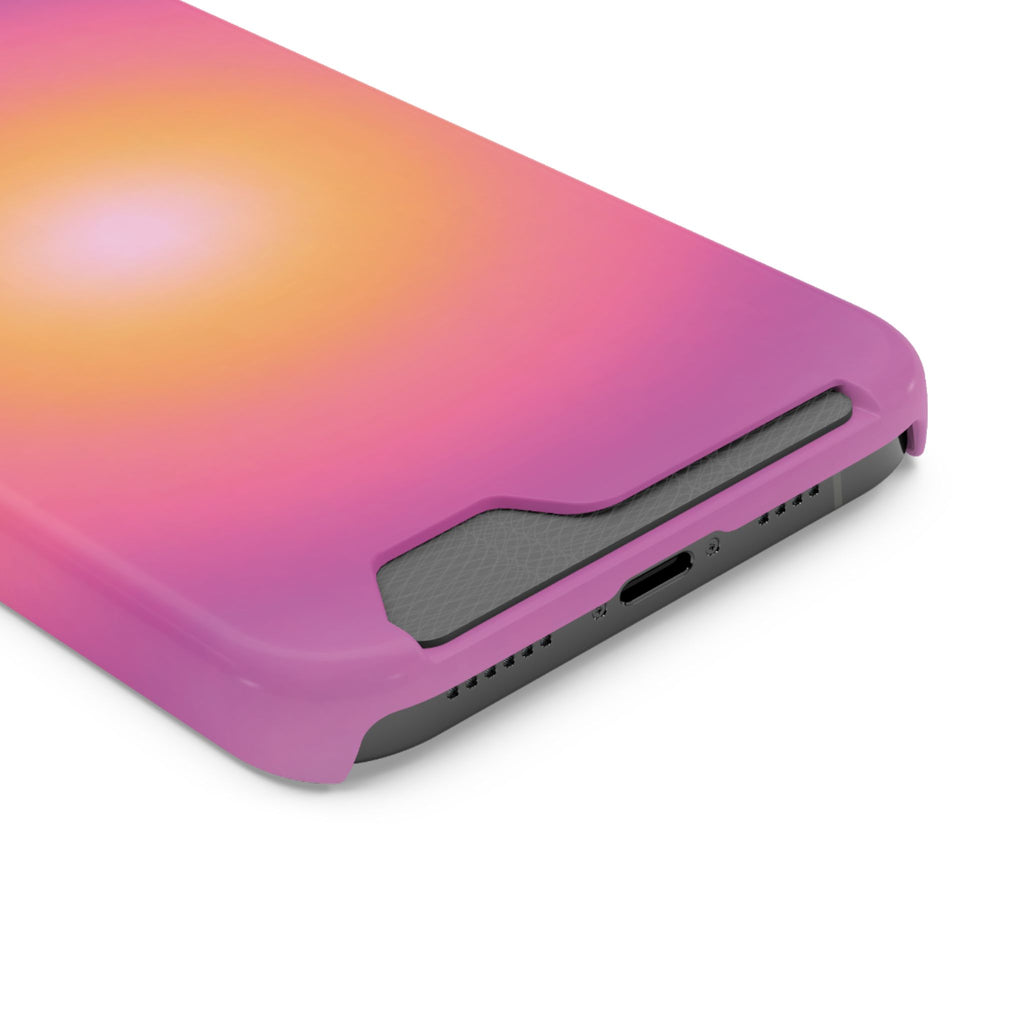 Sunset Gradient Phone Case with Card Holder