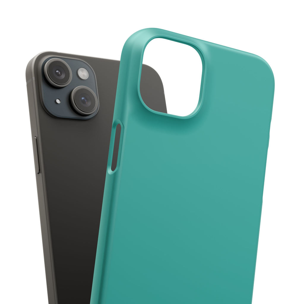 Teal Snap Phone Case